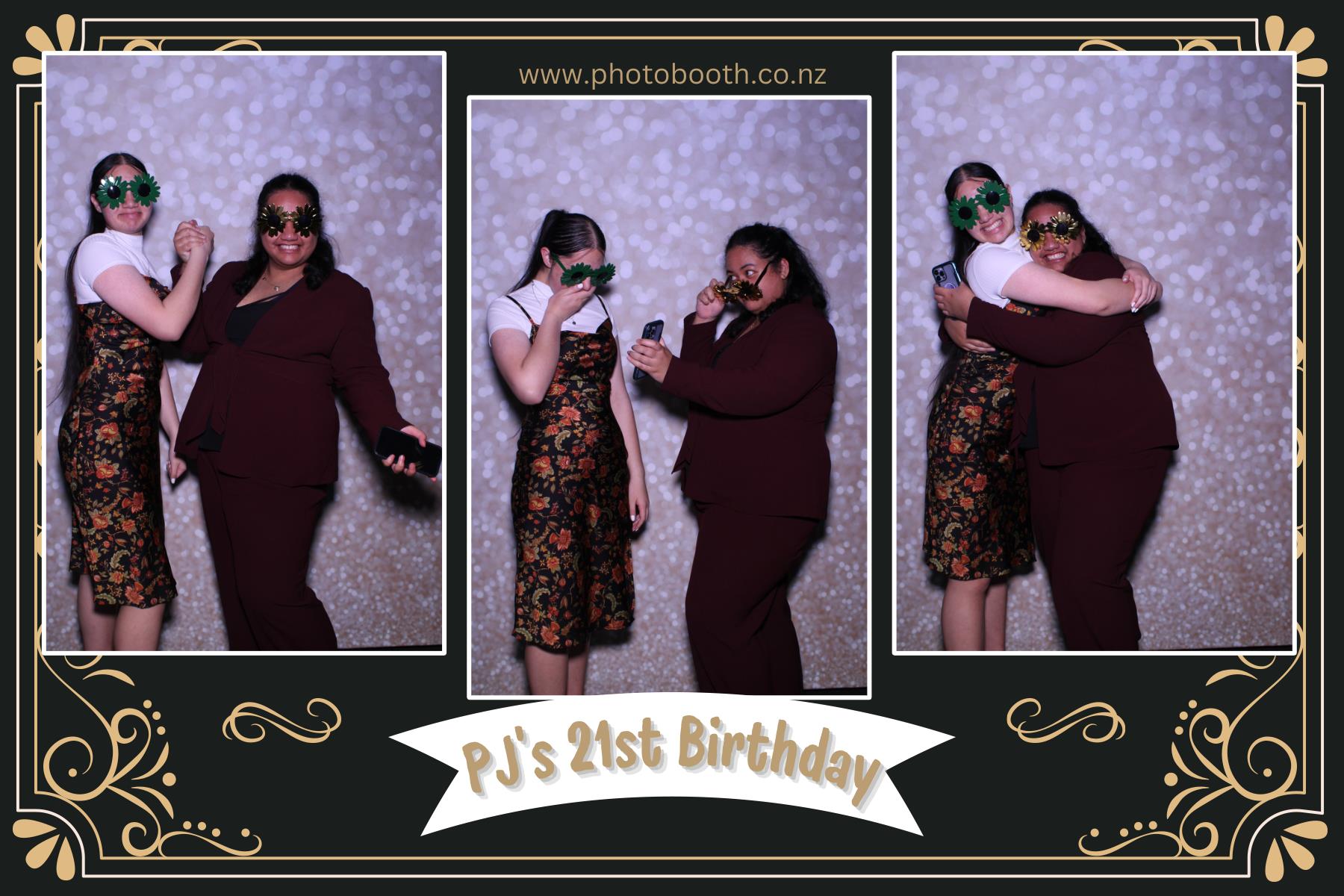 PJ's 21st | View more photos from the event at gallery.photobooth.co.nz/u/SelfieCentral/PJs-21st