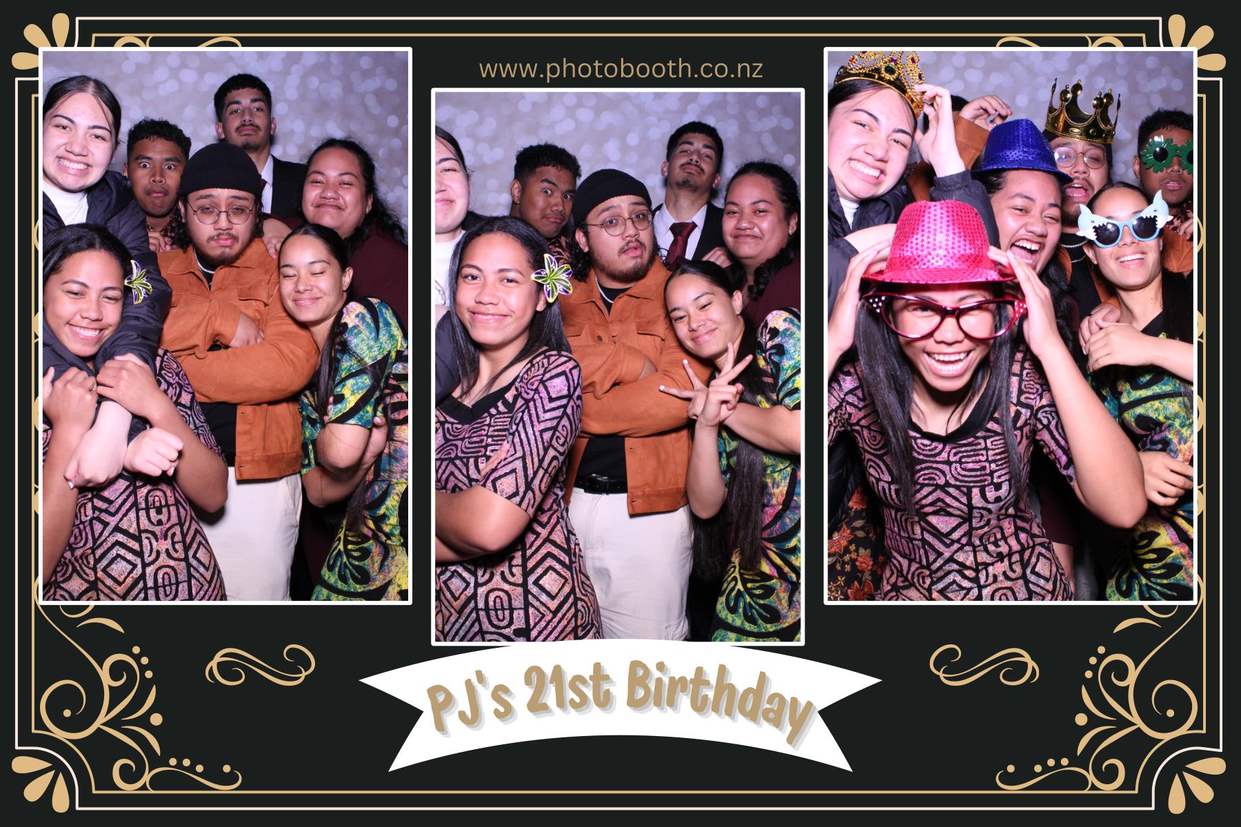 PJ's 21st | View more photos from the event at gallery.photobooth.co.nz/u/SelfieCentral/PJs-21st