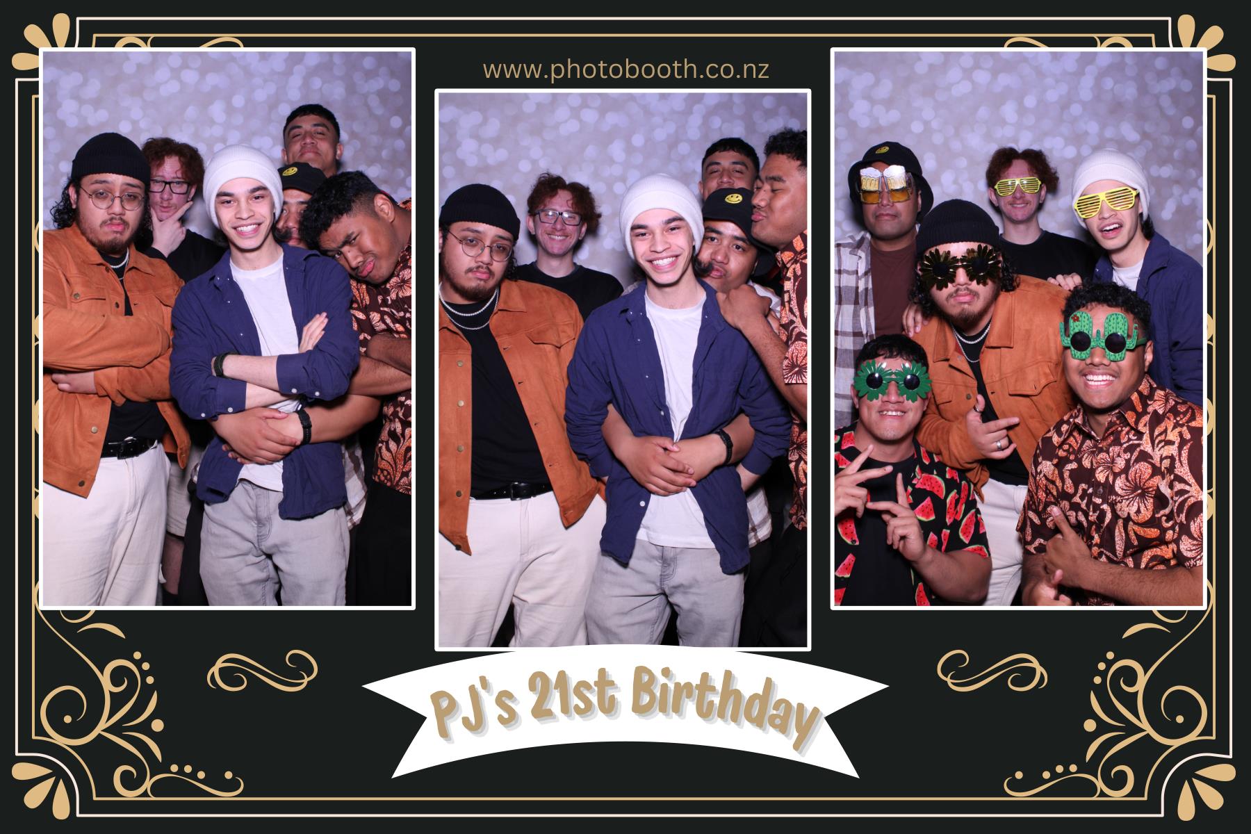 PJ's 21st | View more photos from the event at gallery.photobooth.co.nz/u/SelfieCentral/PJs-21st