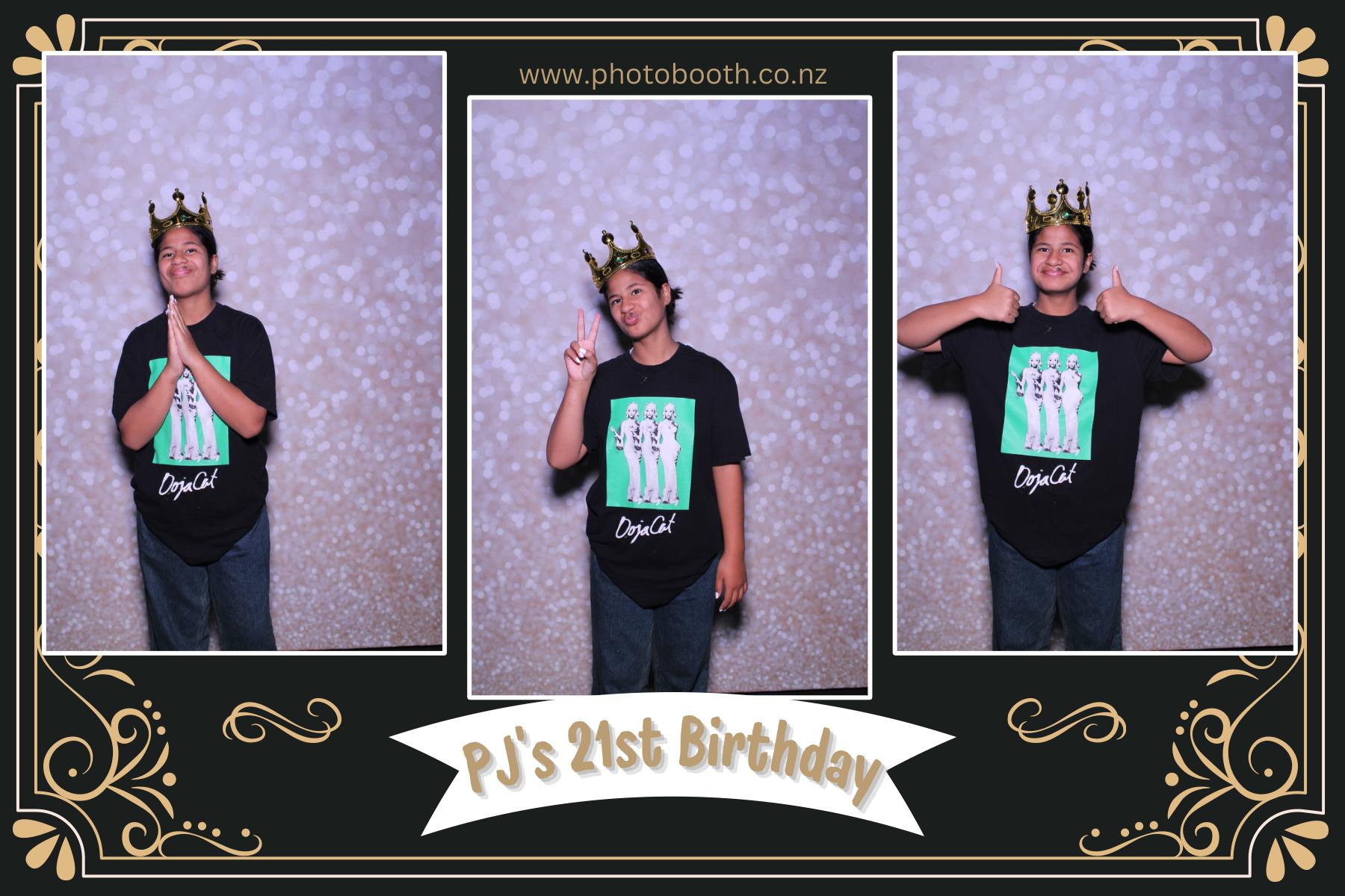 PJ's 21st | View more photos from the event at gallery.photobooth.co.nz/u/SelfieCentral/PJs-21st