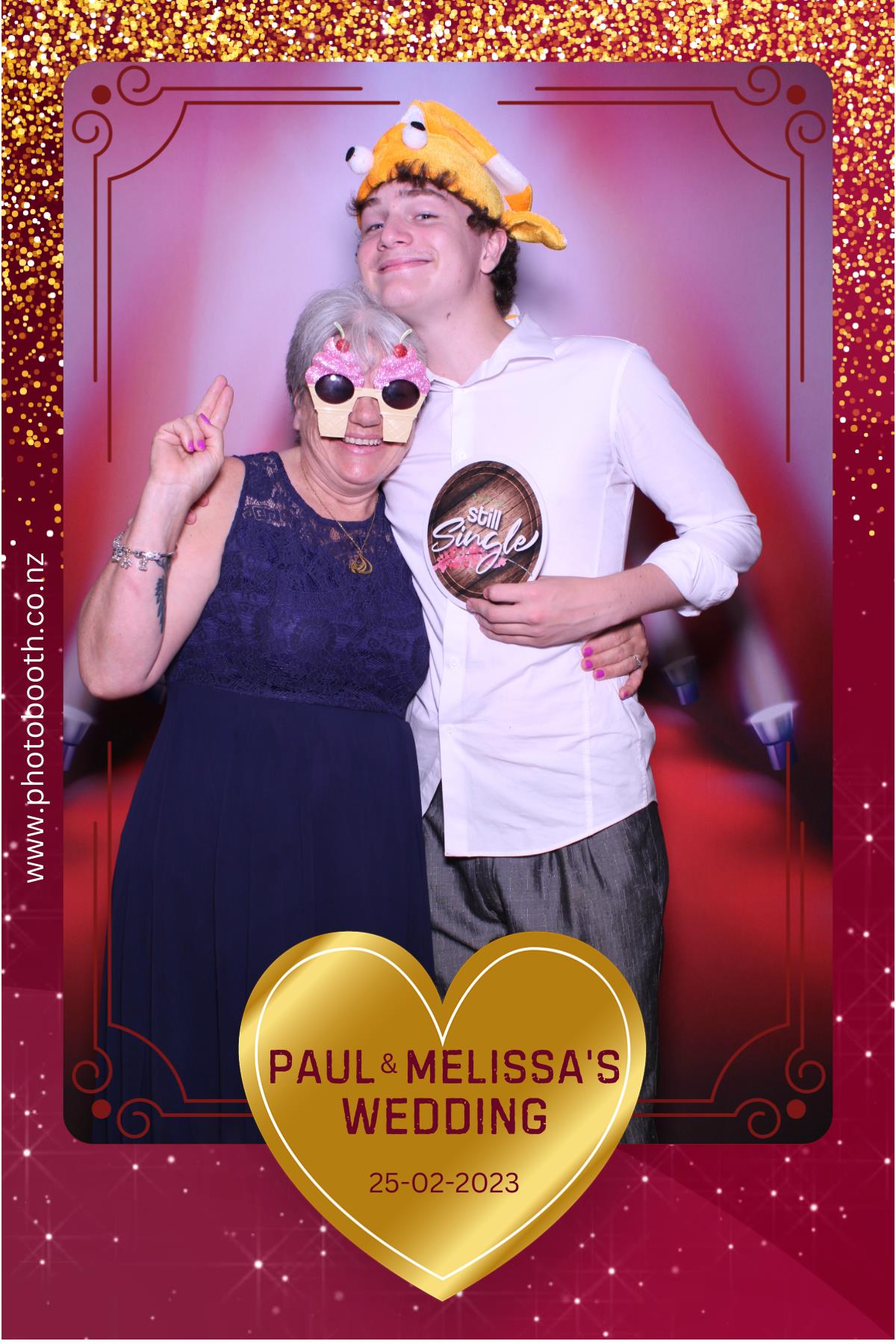 Paul & Melissa's Wedding | View more photos from the event at gallery.photobooth.co.nz/u/SelfieCentral/Paul-Melissas-Wedding