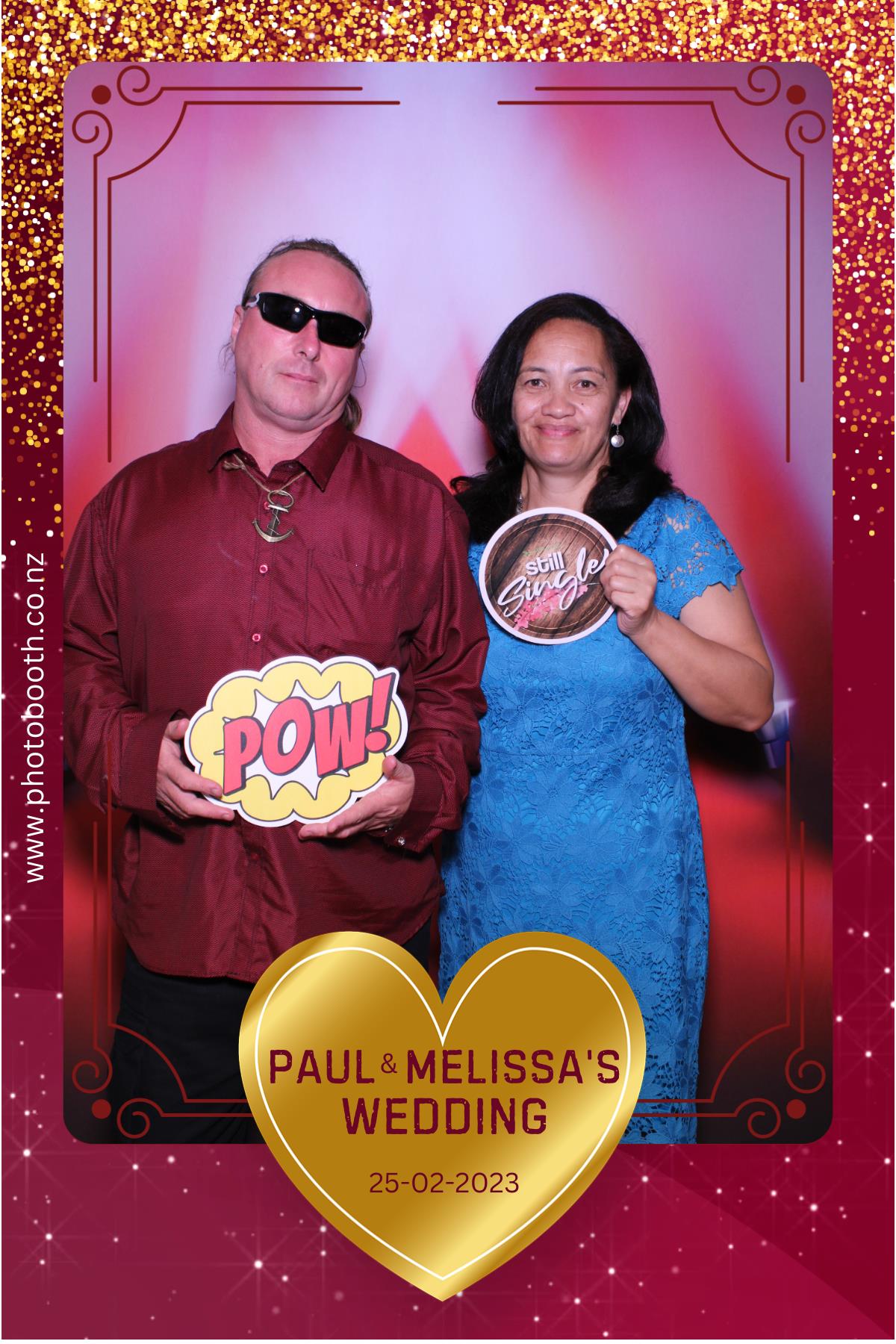 Paul & Melissa's Wedding | View more photos from the event at gallery.photobooth.co.nz/u/SelfieCentral/Paul-Melissas-Wedding