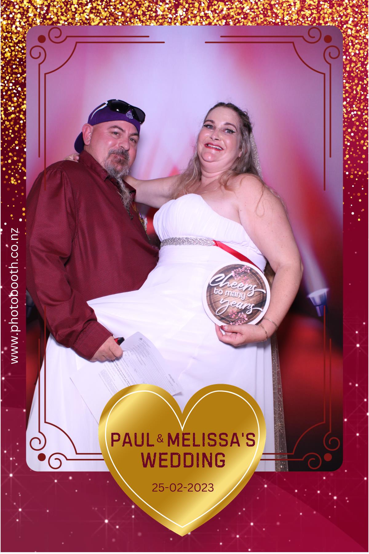 Paul & Melissa's Wedding | View more photos from the event at gallery.photobooth.co.nz/u/SelfieCentral/Paul-Melissas-Wedding