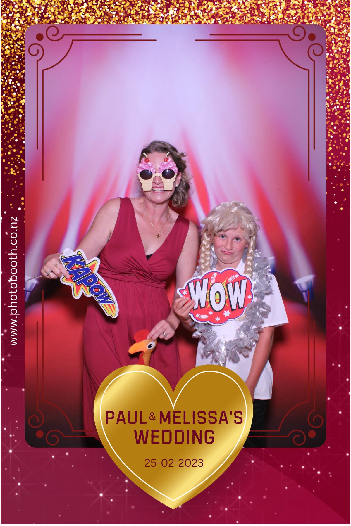 Paul & Melissa's Wedding | View more photos from the event at gallery.photobooth.co.nz/u/SelfieCentral/Paul-Melissas-Wedding