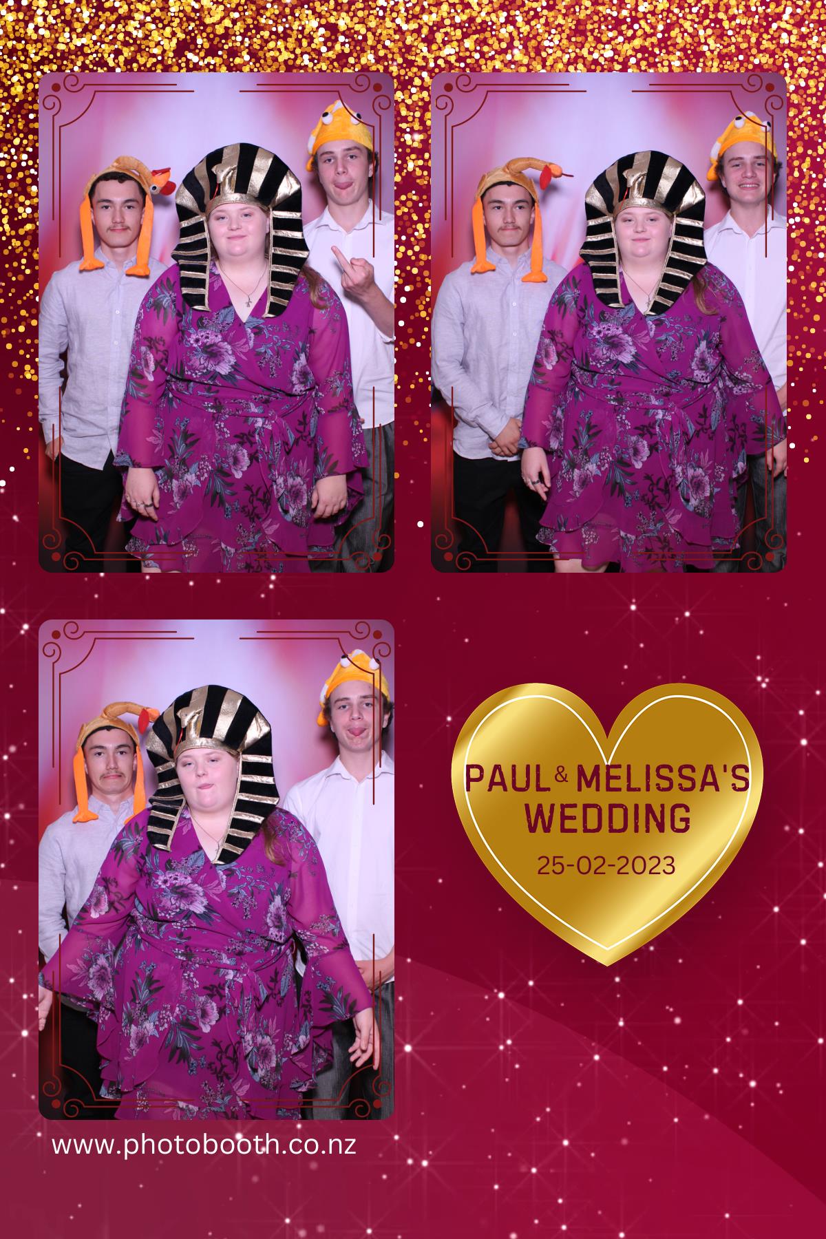 Paul & Melissa's Wedding | View more photos from the event at gallery.photobooth.co.nz/u/SelfieCentral/Paul-Melissas-Wedding