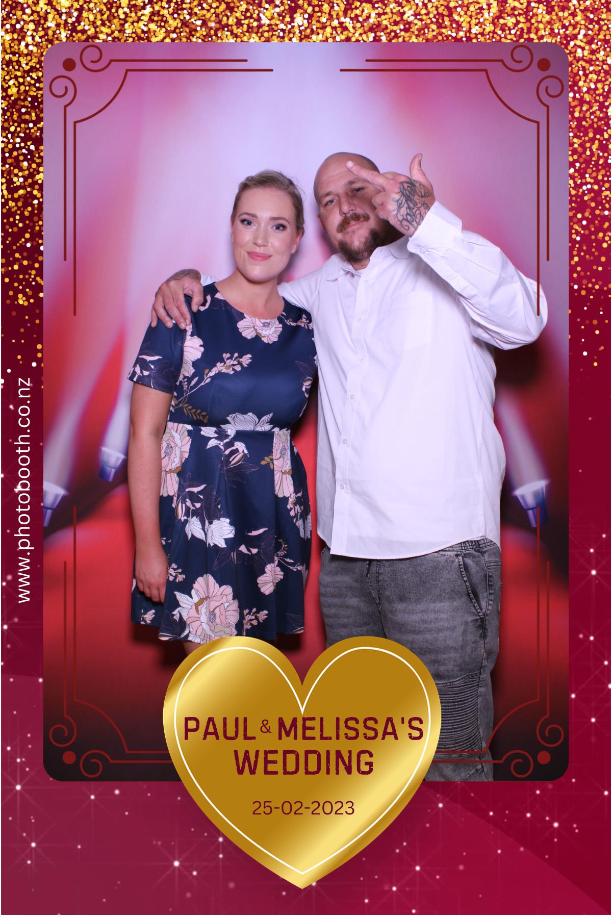 Paul & Melissa's Wedding | View more photos from the event at gallery.photobooth.co.nz/u/SelfieCentral/Paul-Melissas-Wedding