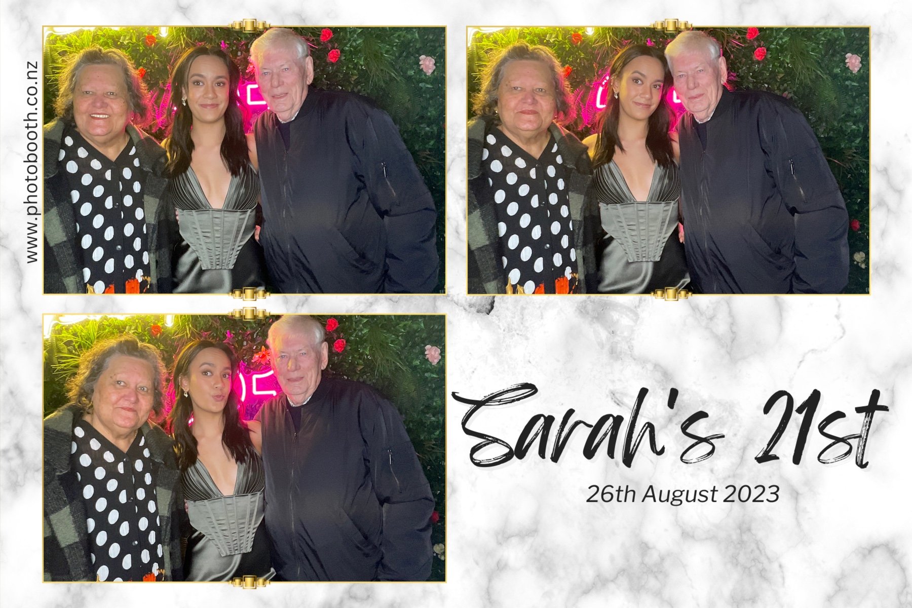 Sarah's 21st | View more photos from the event at gallery.photobooth.co.nz/u/SelfieCentral/Sarahs-21st