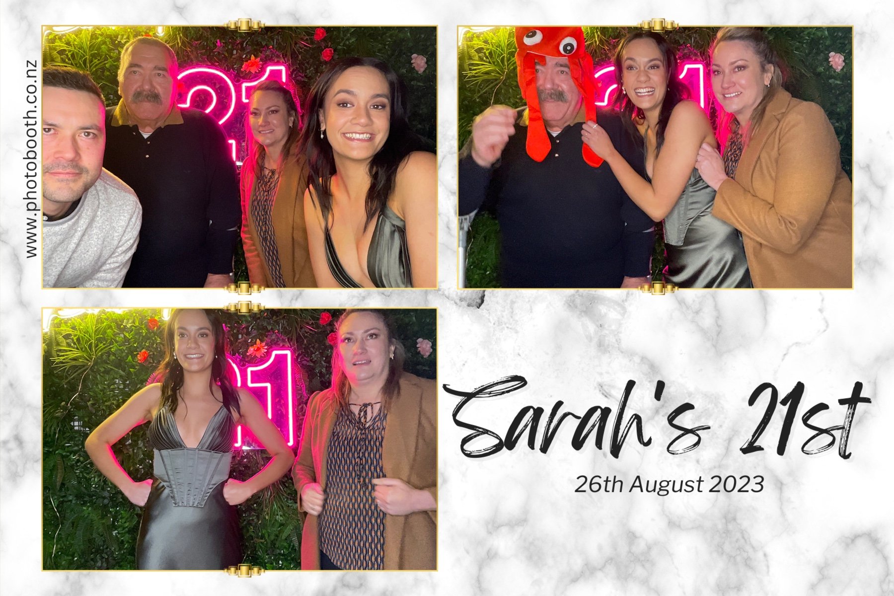Sarah's 21st | View more photos from the event at gallery.photobooth.co.nz/u/SelfieCentral/Sarahs-21st