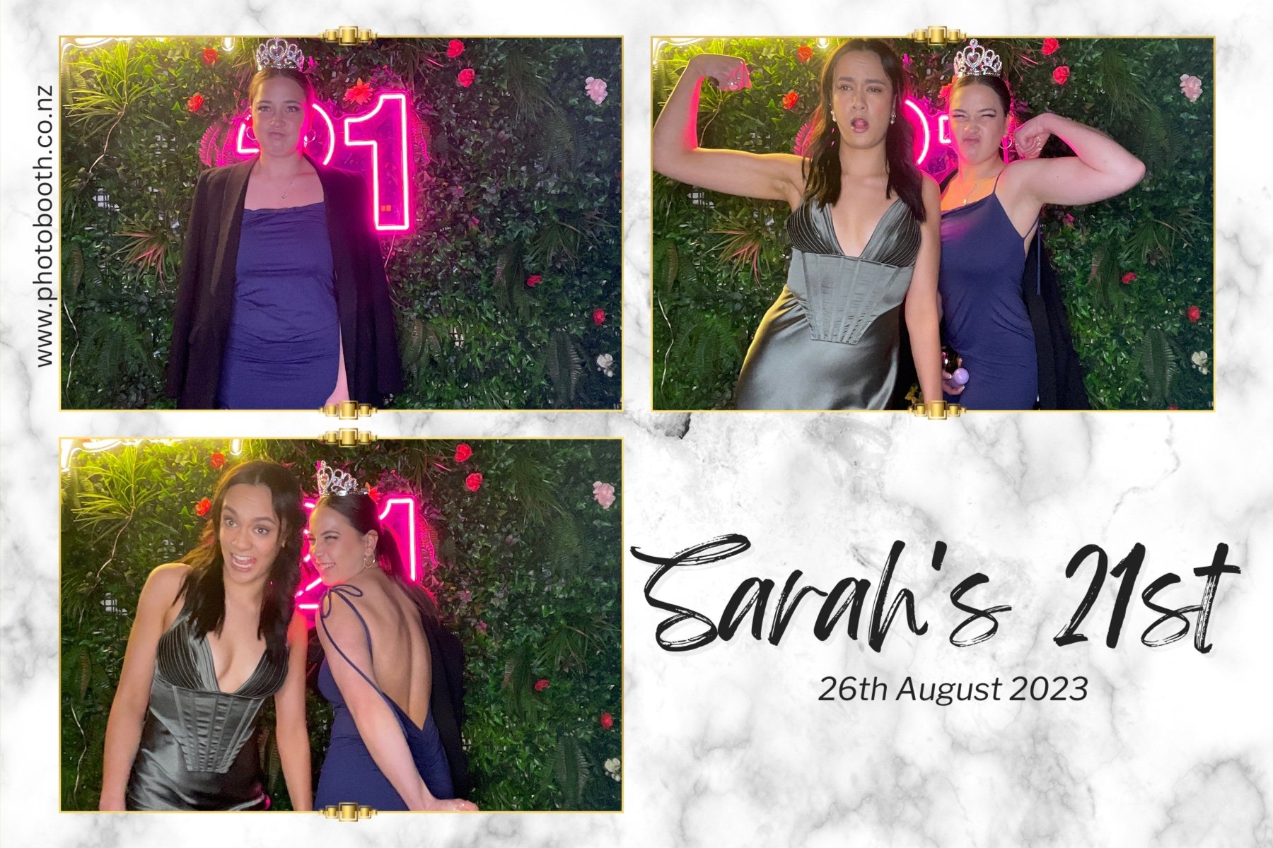 Sarah's 21st | View more photos from the event at gallery.photobooth.co.nz/u/SelfieCentral/Sarahs-21st