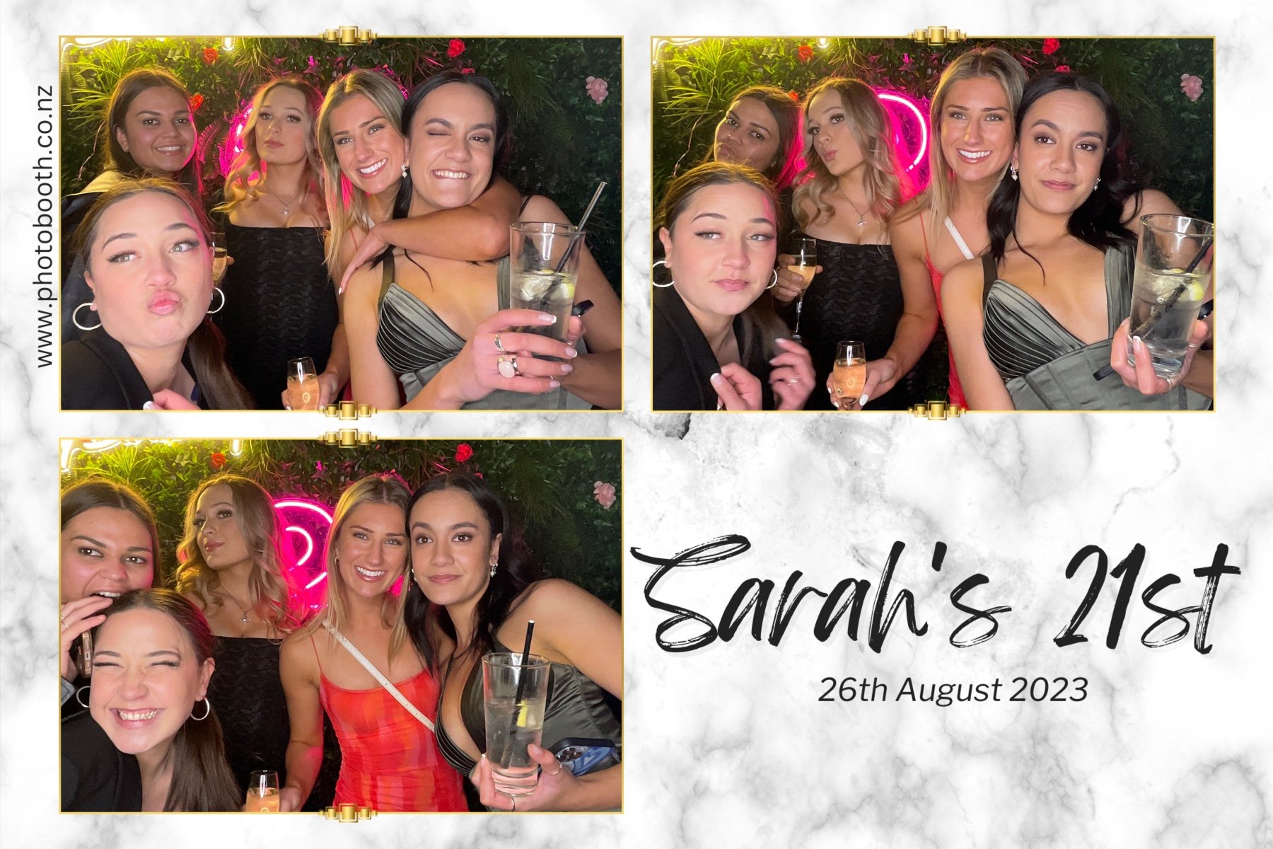 Sarah's 21st | View more photos from the event at gallery.photobooth.co.nz/u/SelfieCentral/Sarahs-21st