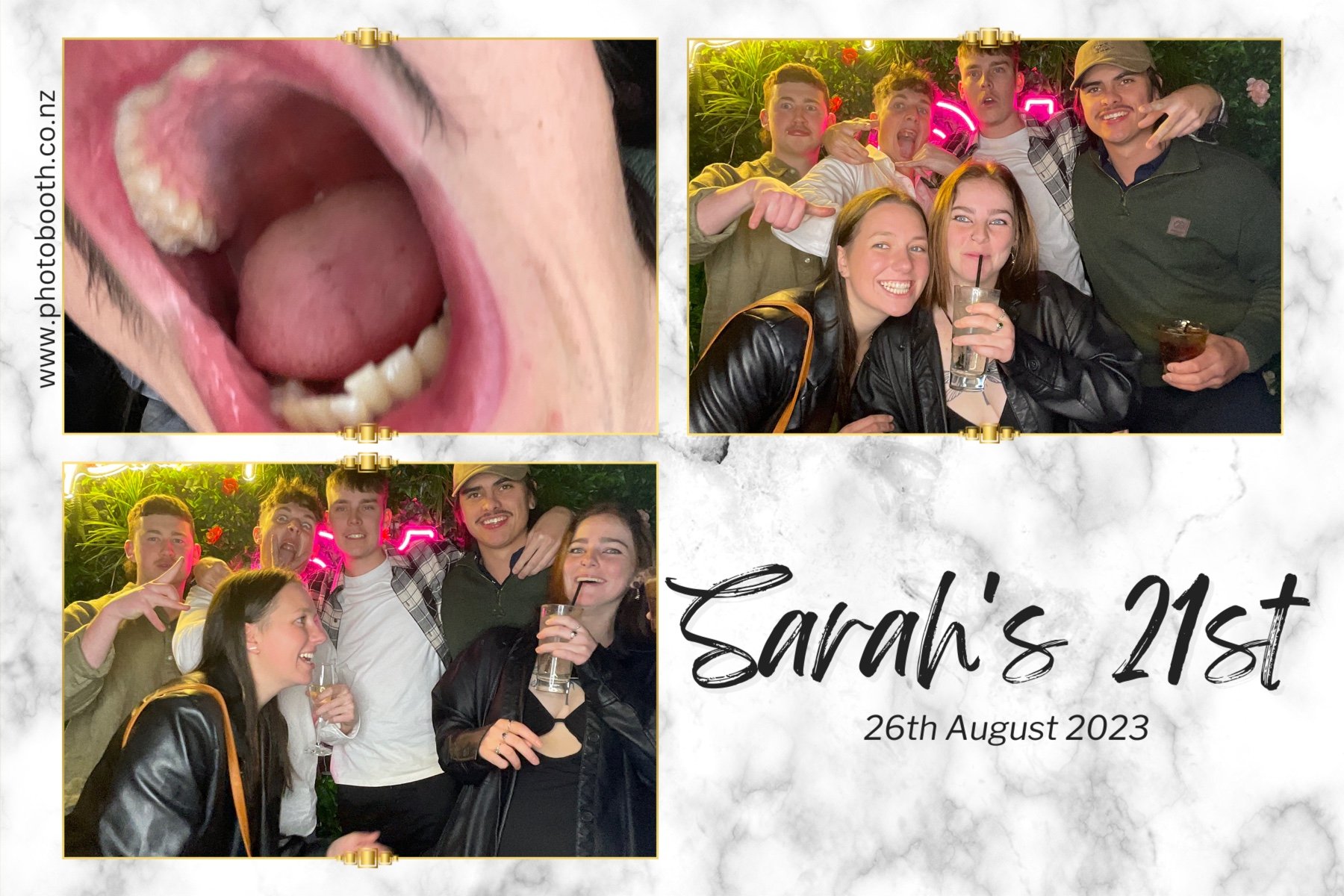 Sarah's 21st | View more photos from the event at gallery.photobooth.co.nz/u/SelfieCentral/Sarahs-21st