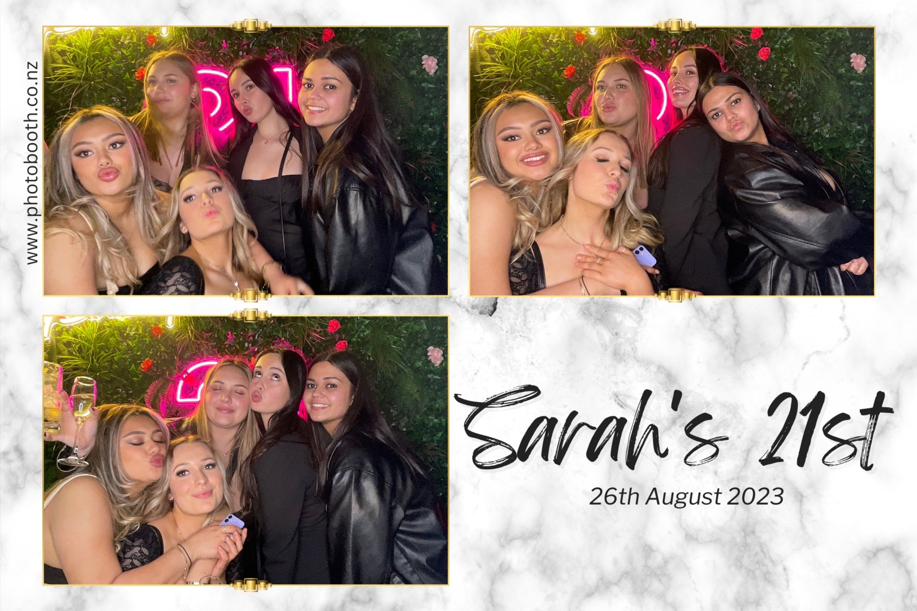 Sarah's 21st | View more photos from the event at gallery.photobooth.co.nz/u/SelfieCentral/Sarahs-21st