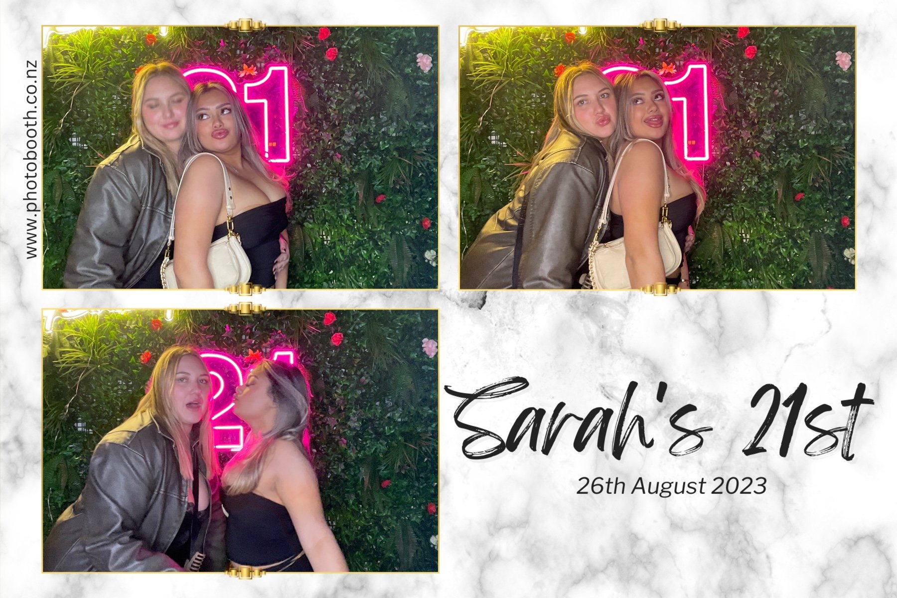 Sarah's 21st | View more photos from the event at gallery.photobooth.co.nz/u/SelfieCentral/Sarahs-21st