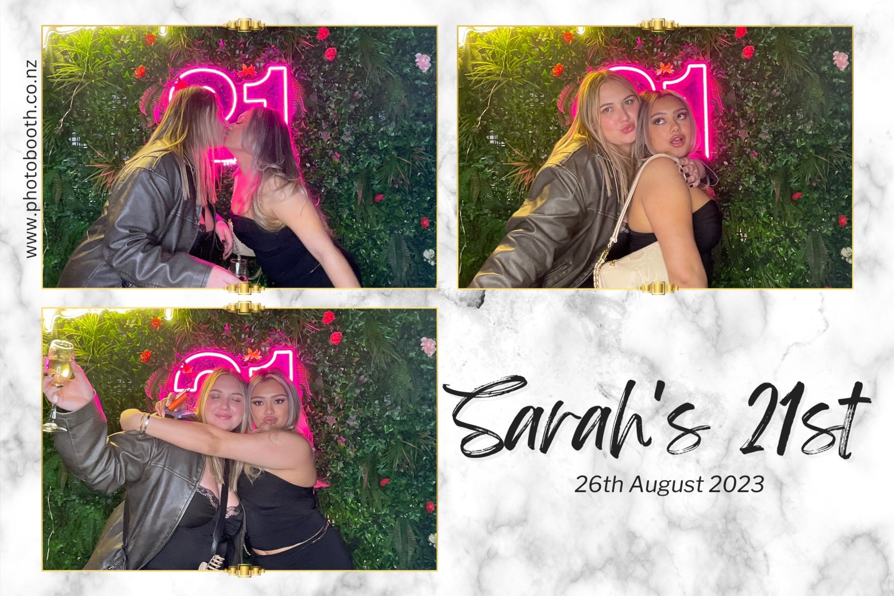 Sarah's 21st | View more photos from the event at gallery.photobooth.co.nz/u/SelfieCentral/Sarahs-21st
