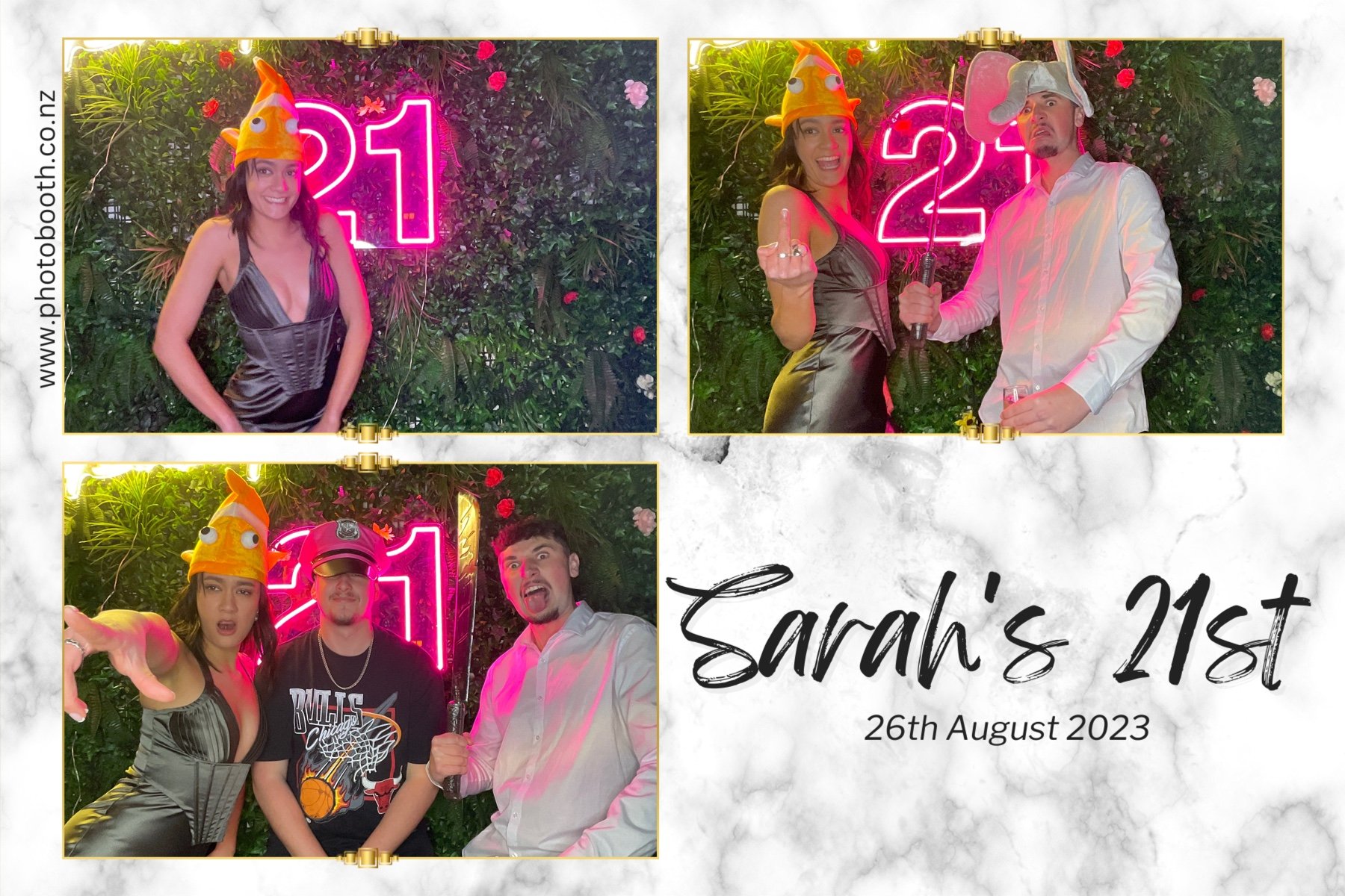 Sarah's 21st | View more photos from the event at gallery.photobooth.co.nz/u/SelfieCentral/Sarahs-21st