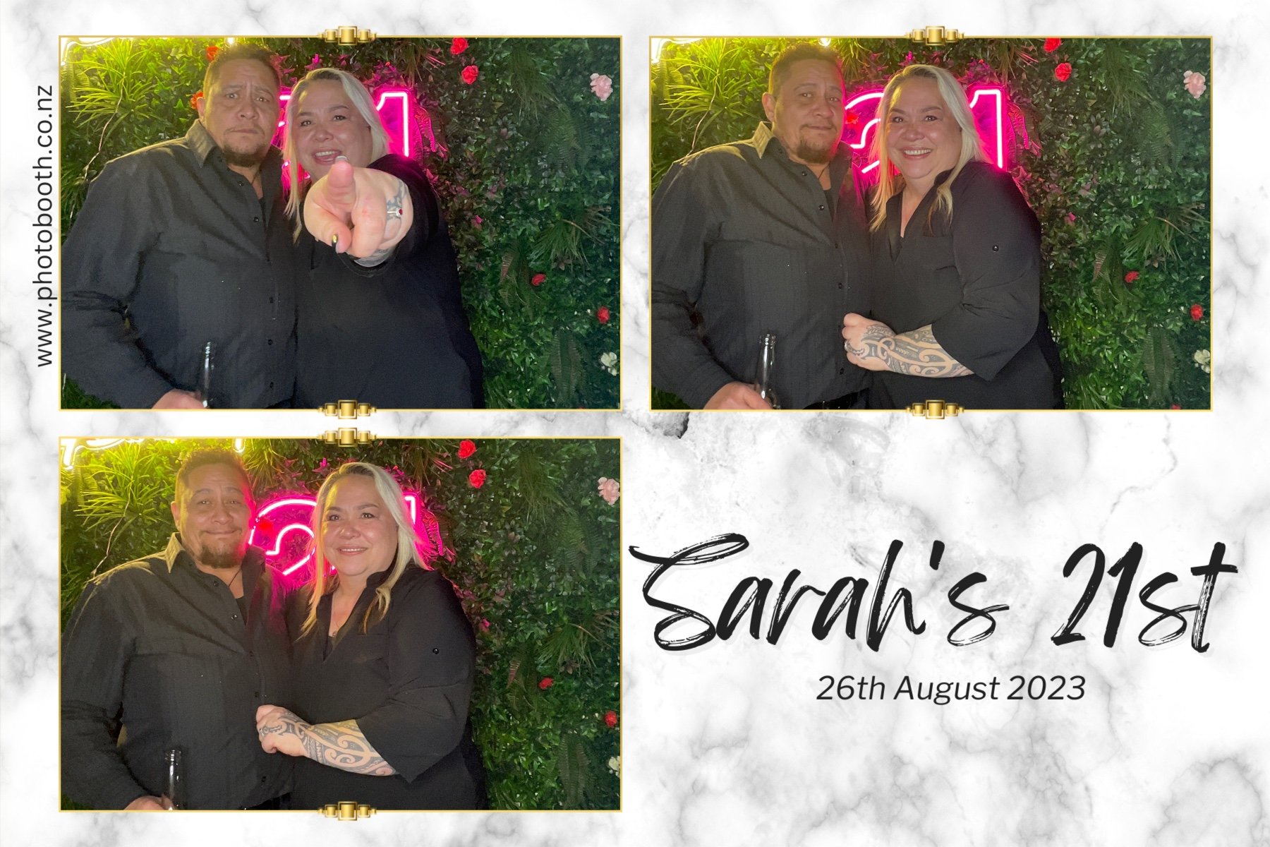 Sarah's 21st | View more photos from the event at gallery.photobooth.co.nz/u/SelfieCentral/Sarahs-21st