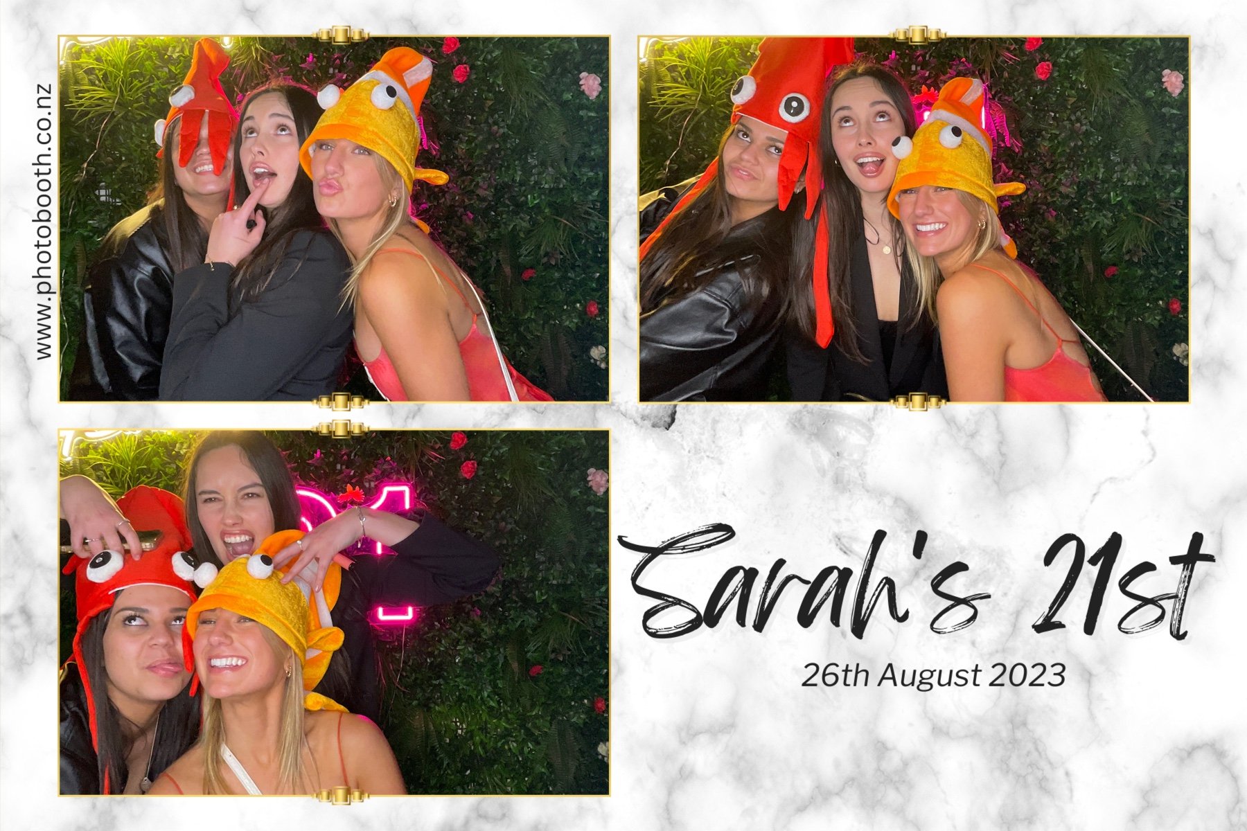 Sarah's 21st | View more photos from the event at gallery.photobooth.co.nz/u/SelfieCentral/Sarahs-21st