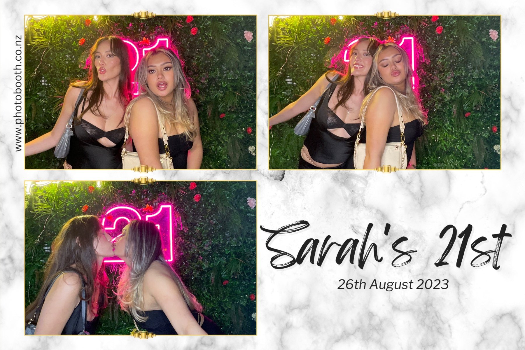 Sarah's 21st | View more photos from the event at gallery.photobooth.co.nz/u/SelfieCentral/Sarahs-21st