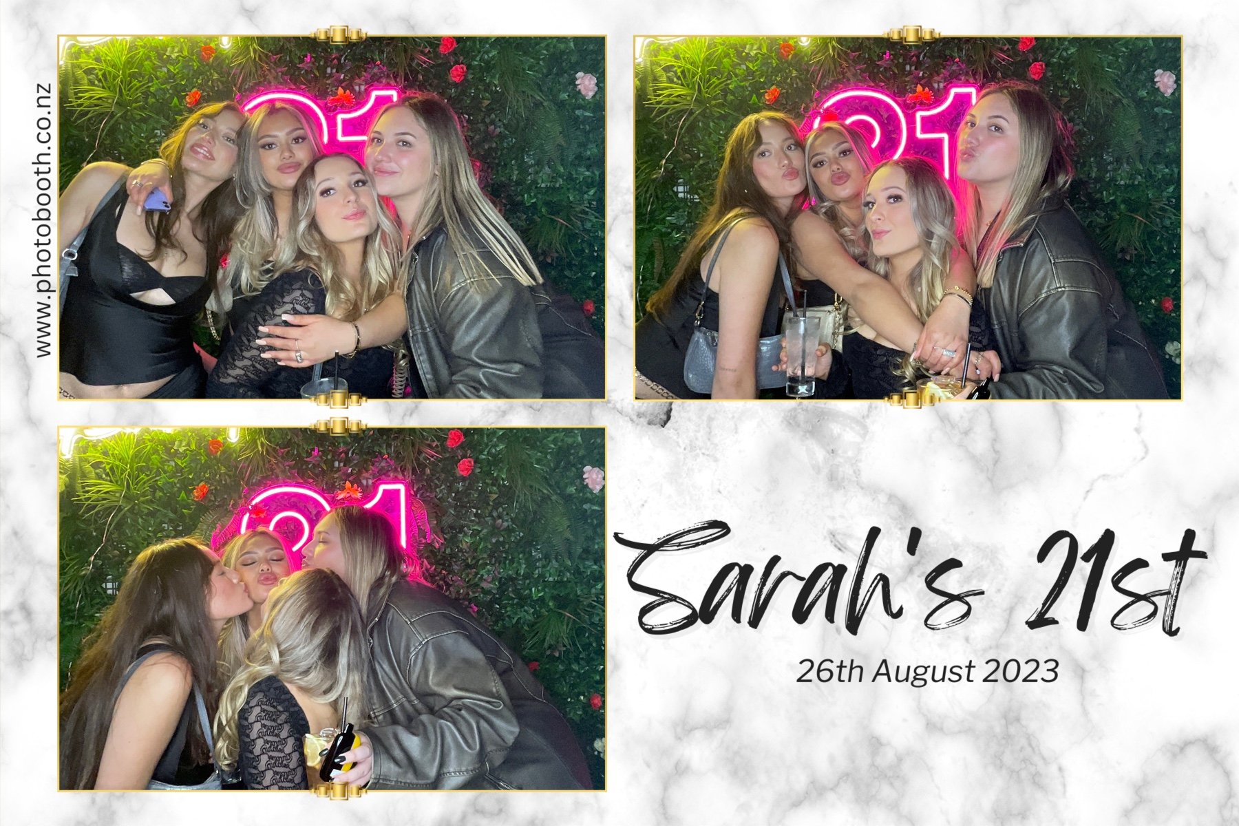 Sarah's 21st | View more photos from the event at gallery.photobooth.co.nz/u/SelfieCentral/Sarahs-21st