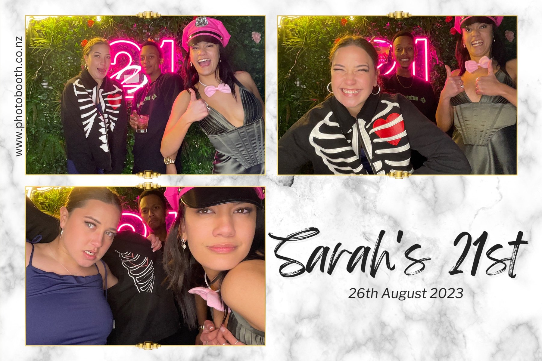 Sarah's 21st | View more photos from the event at gallery.photobooth.co.nz/u/SelfieCentral/Sarahs-21st