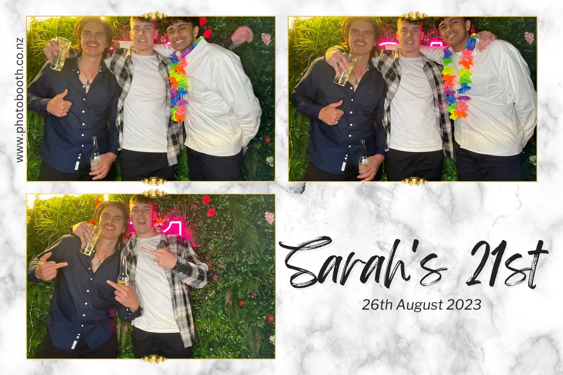 Sarah's 21st | View more photos from the event at gallery.photobooth.co.nz/u/SelfieCentral/Sarahs-21st