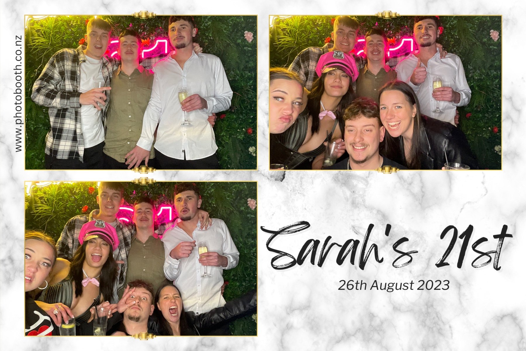 Sarah's 21st | View more photos from the event at gallery.photobooth.co.nz/u/SelfieCentral/Sarahs-21st