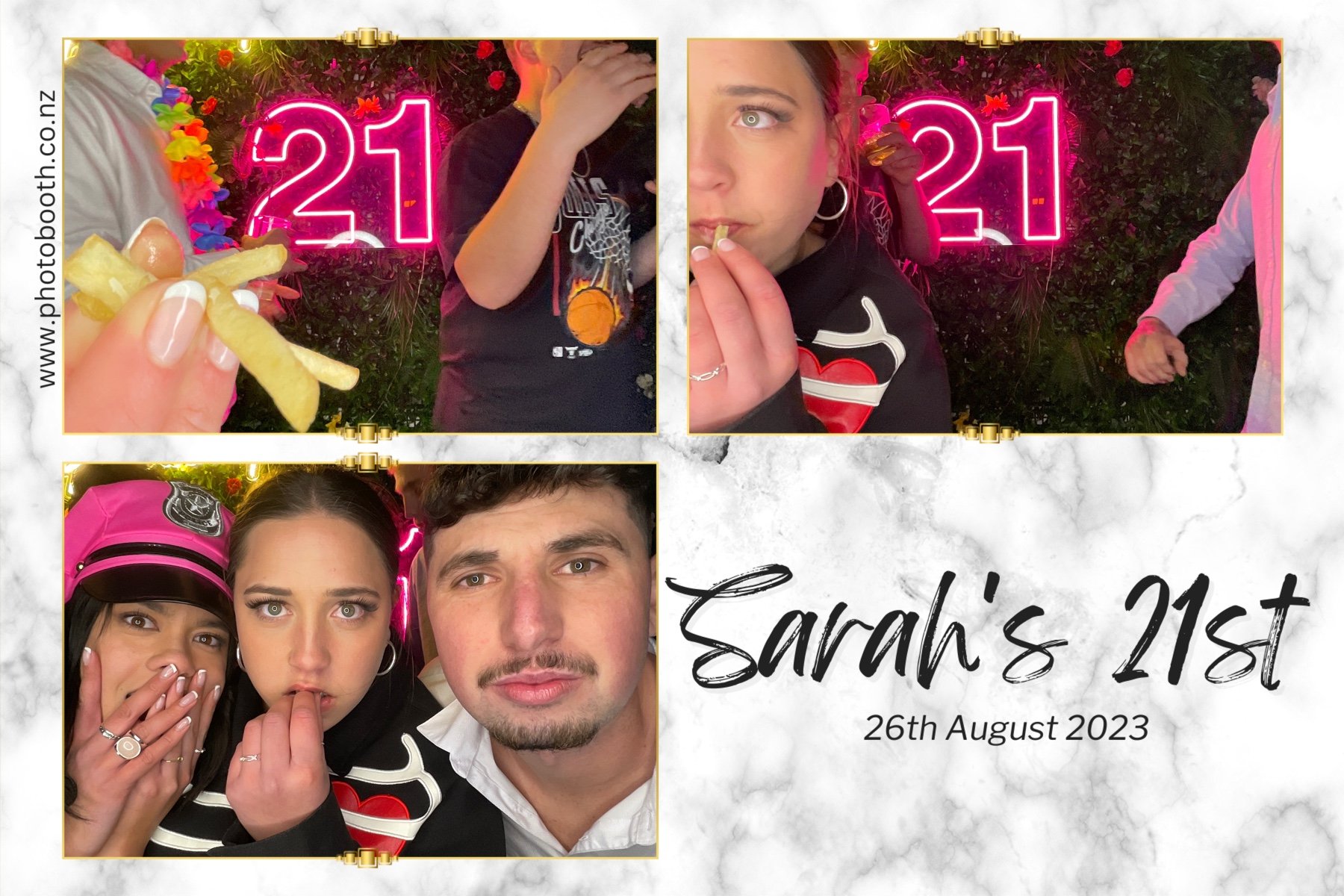 Sarah's 21st | View more photos from the event at gallery.photobooth.co.nz/u/SelfieCentral/Sarahs-21st