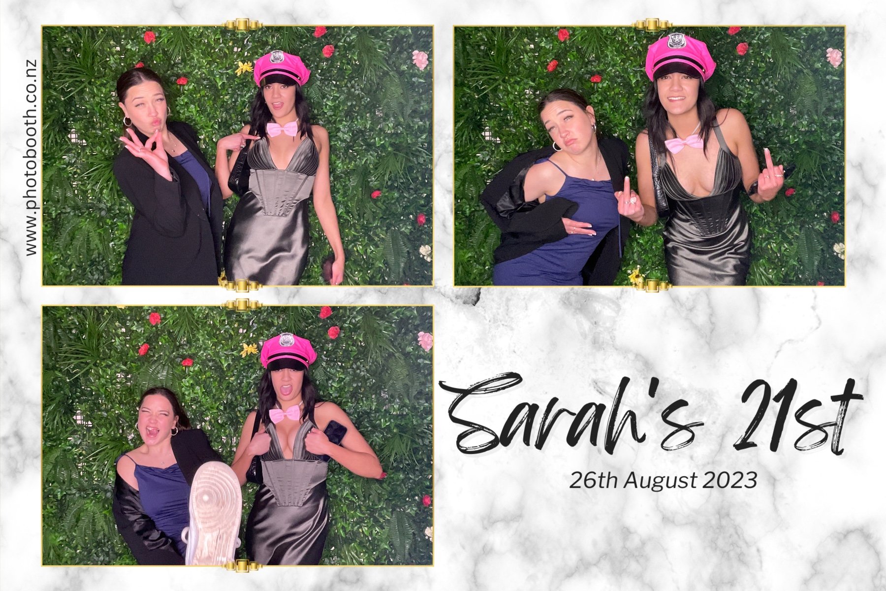 Sarah's 21st | View more photos from the event at gallery.photobooth.co.nz/u/SelfieCentral/Sarahs-21st