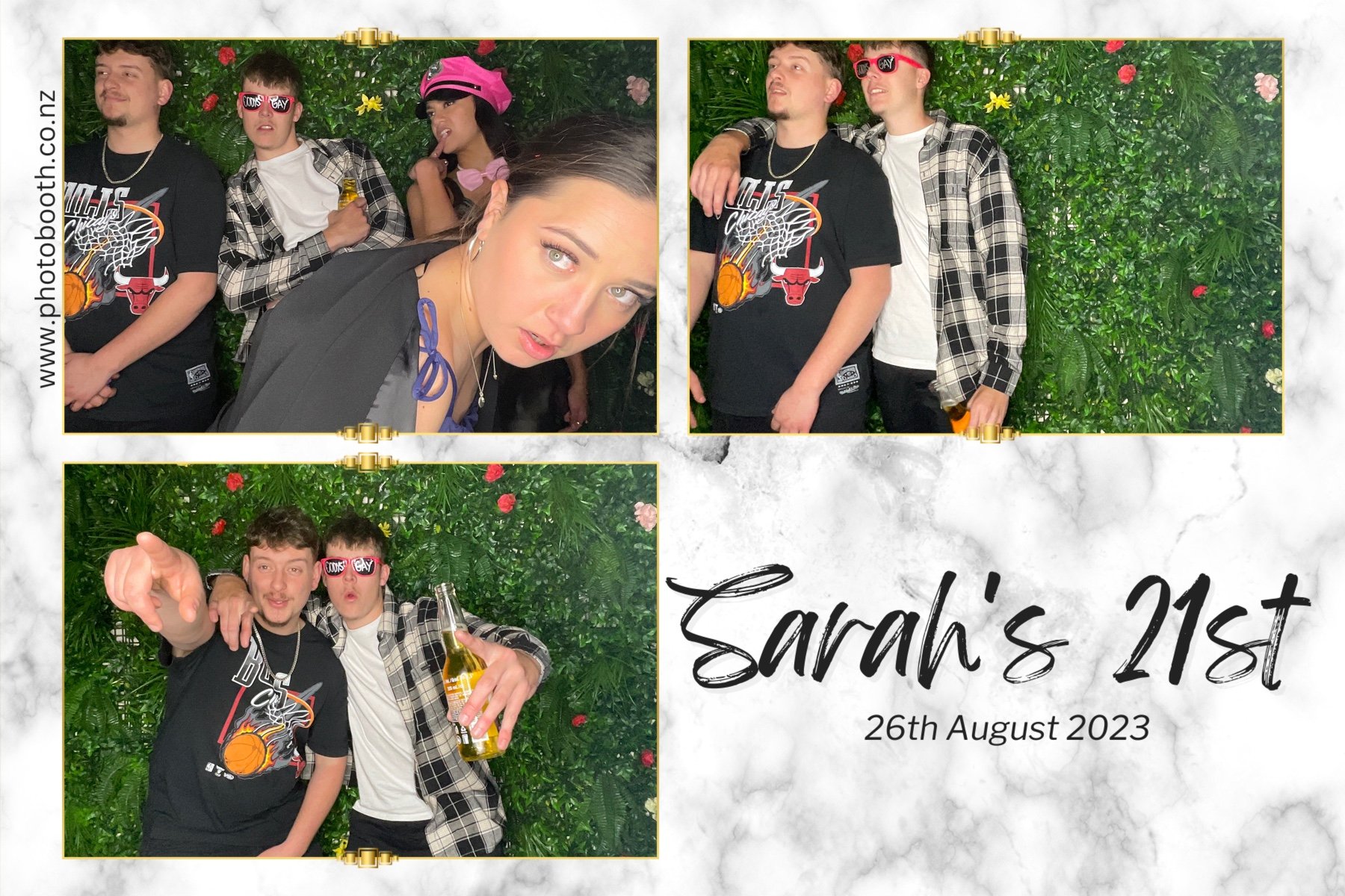 Sarah's 21st | View more photos from the event at gallery.photobooth.co.nz/u/SelfieCentral/Sarahs-21st