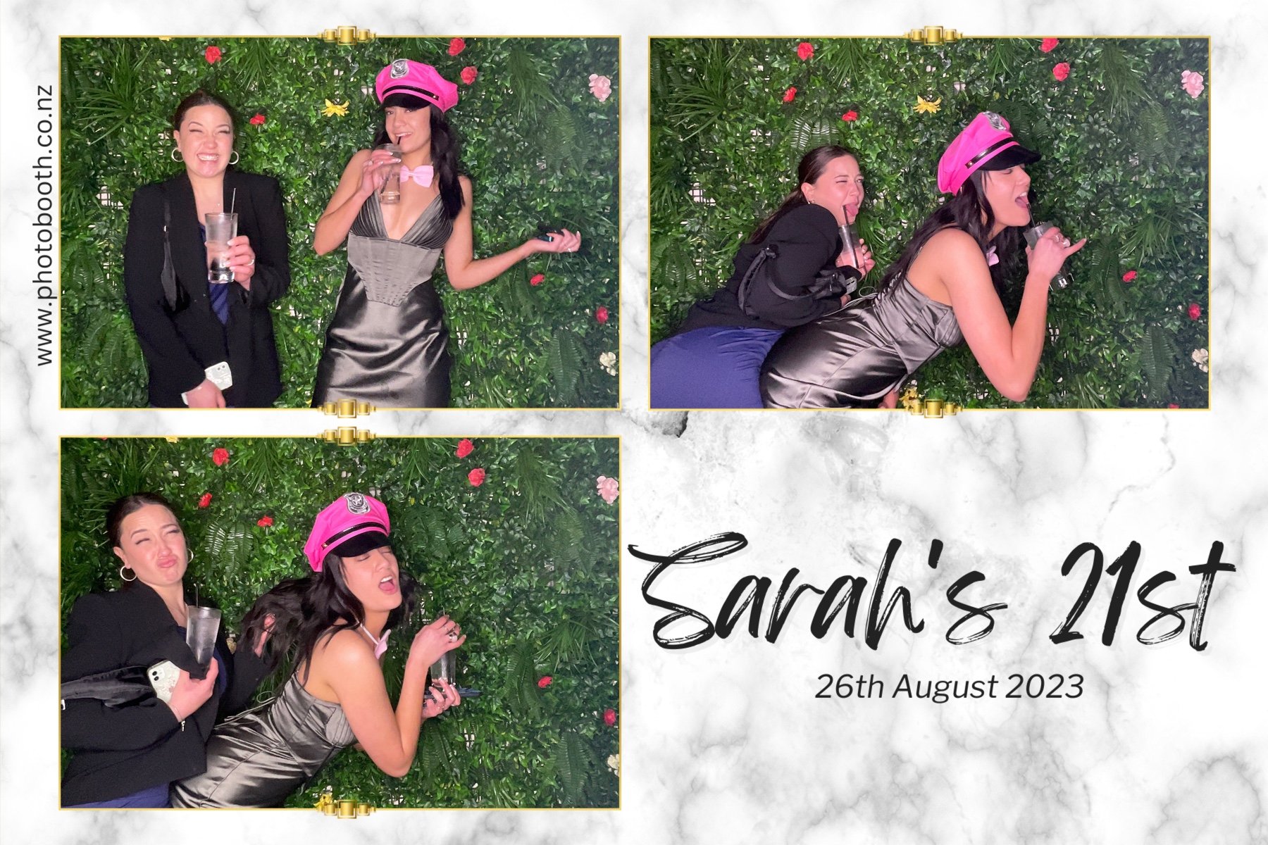 Sarah's 21st | View more photos from the event at gallery.photobooth.co.nz/u/SelfieCentral/Sarahs-21st