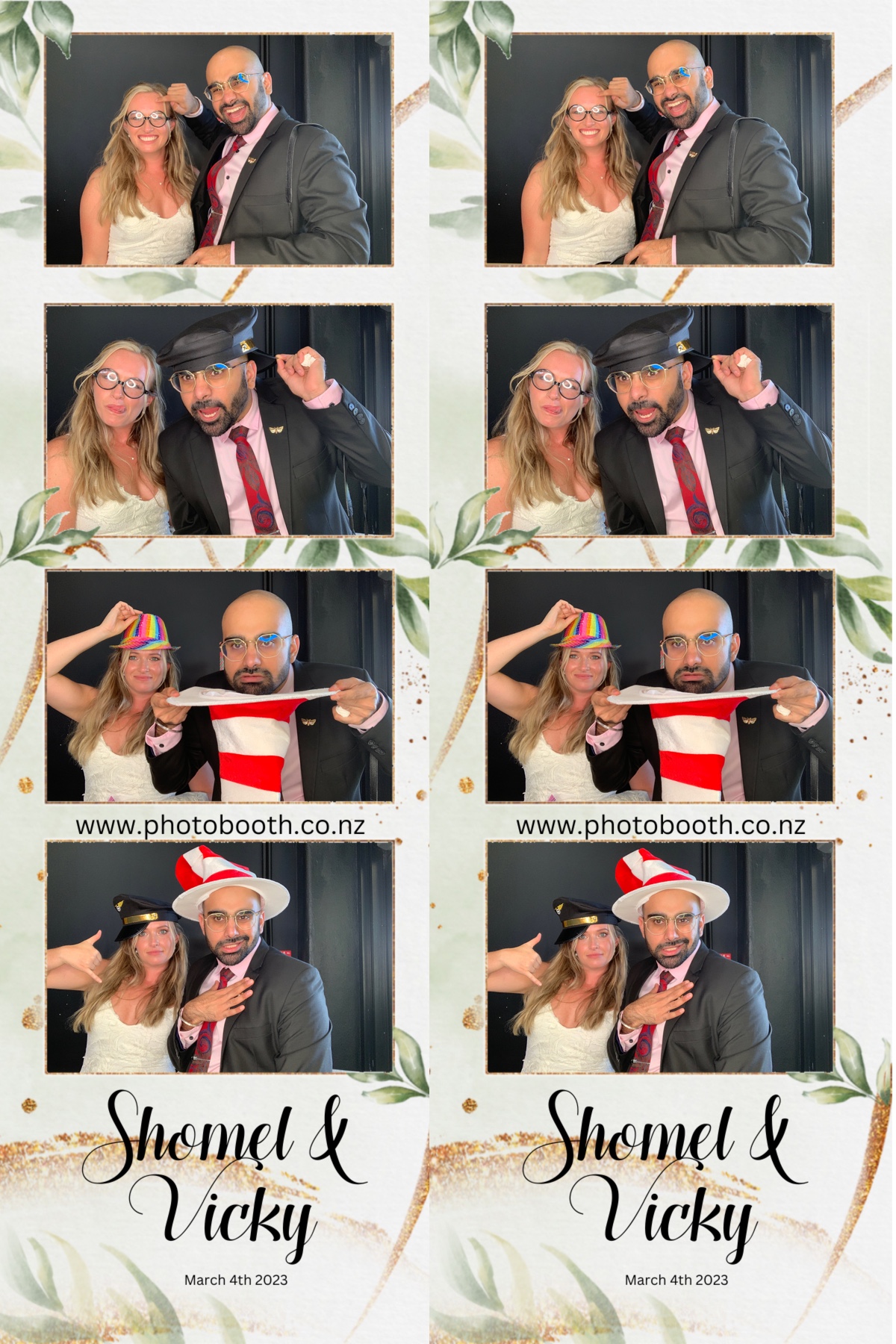 Shomel & Vicky's Wedding | View more photos from the event at gallery.photobooth.co.nz/u/SelfieCentral/Shomel-Vickys-Wedding