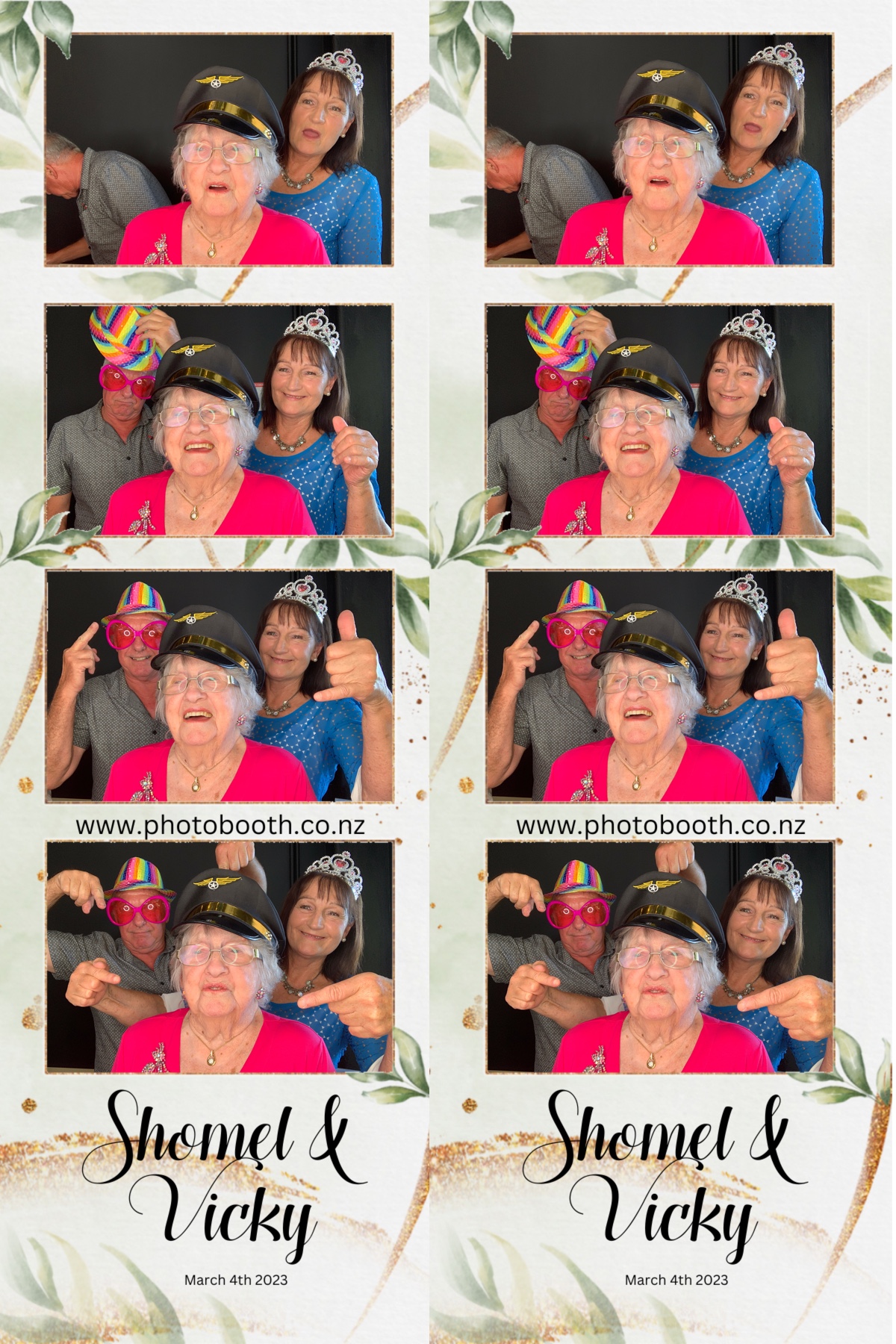 Shomel & Vicky's Wedding | View more photos from the event at gallery.photobooth.co.nz/u/SelfieCentral/Shomel-Vickys-Wedding