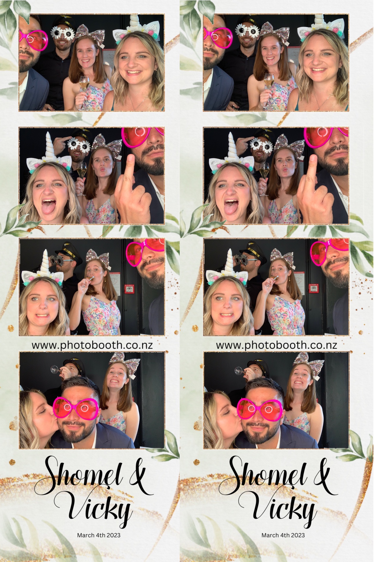 Shomel & Vicky's Wedding | View more photos from the event at gallery.photobooth.co.nz/u/SelfieCentral/Shomel-Vickys-Wedding