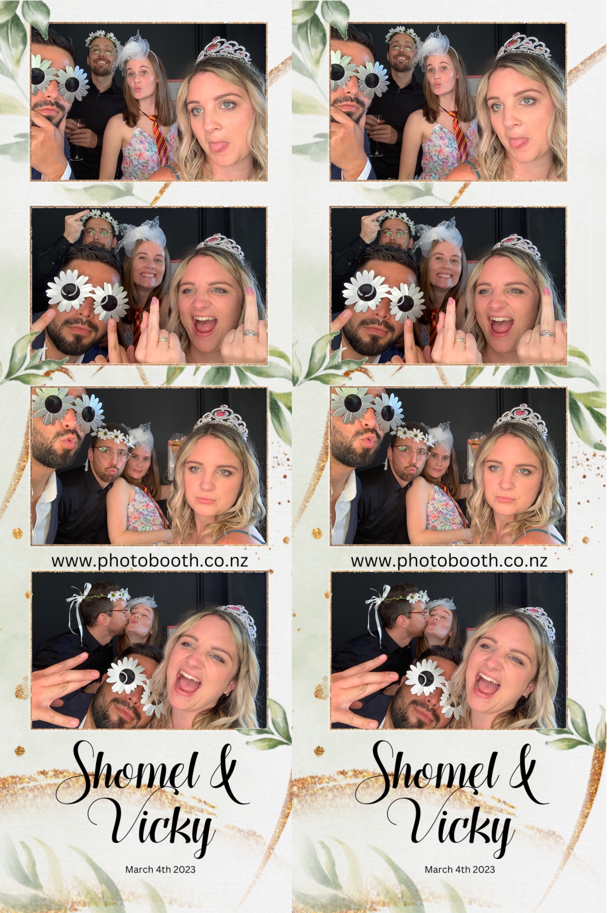 Shomel & Vicky's Wedding | View more photos from the event at gallery.photobooth.co.nz/u/SelfieCentral/Shomel-Vickys-Wedding