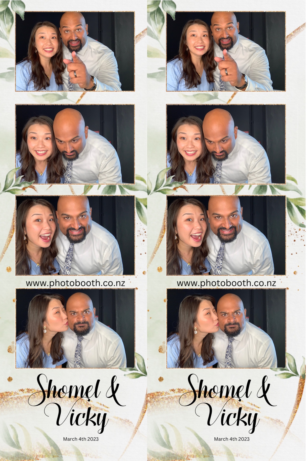 Shomel & Vicky's Wedding | View more photos from the event at gallery.photobooth.co.nz/u/SelfieCentral/Shomel-Vickys-Wedding