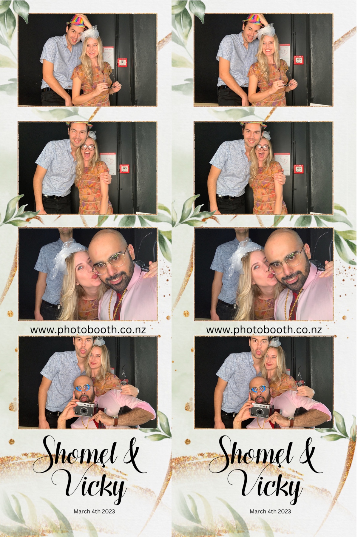 Shomel & Vicky's Wedding | View more photos from the event at gallery.photobooth.co.nz/u/SelfieCentral/Shomel-Vickys-Wedding