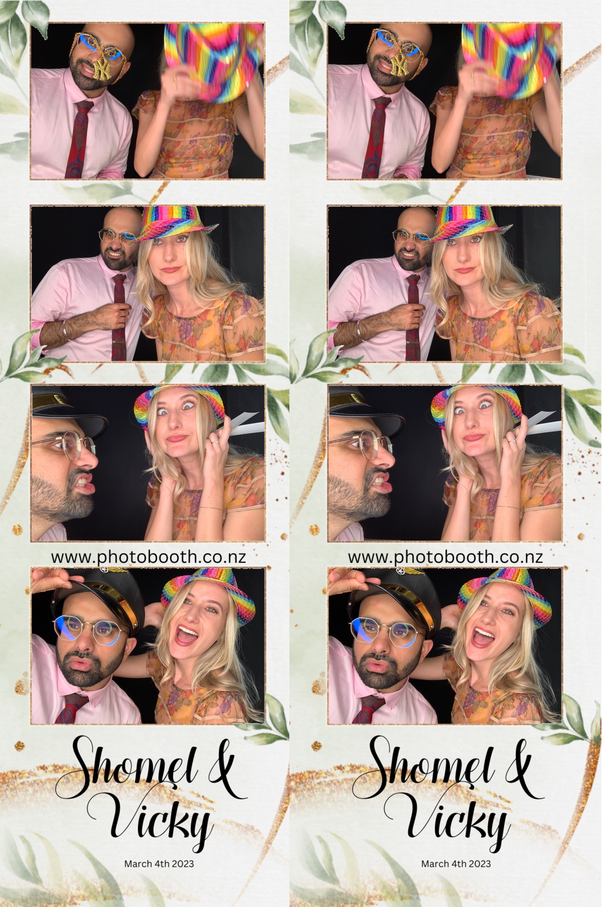 Shomel & Vicky's Wedding | View more photos from the event at gallery.photobooth.co.nz/u/SelfieCentral/Shomel-Vickys-Wedding