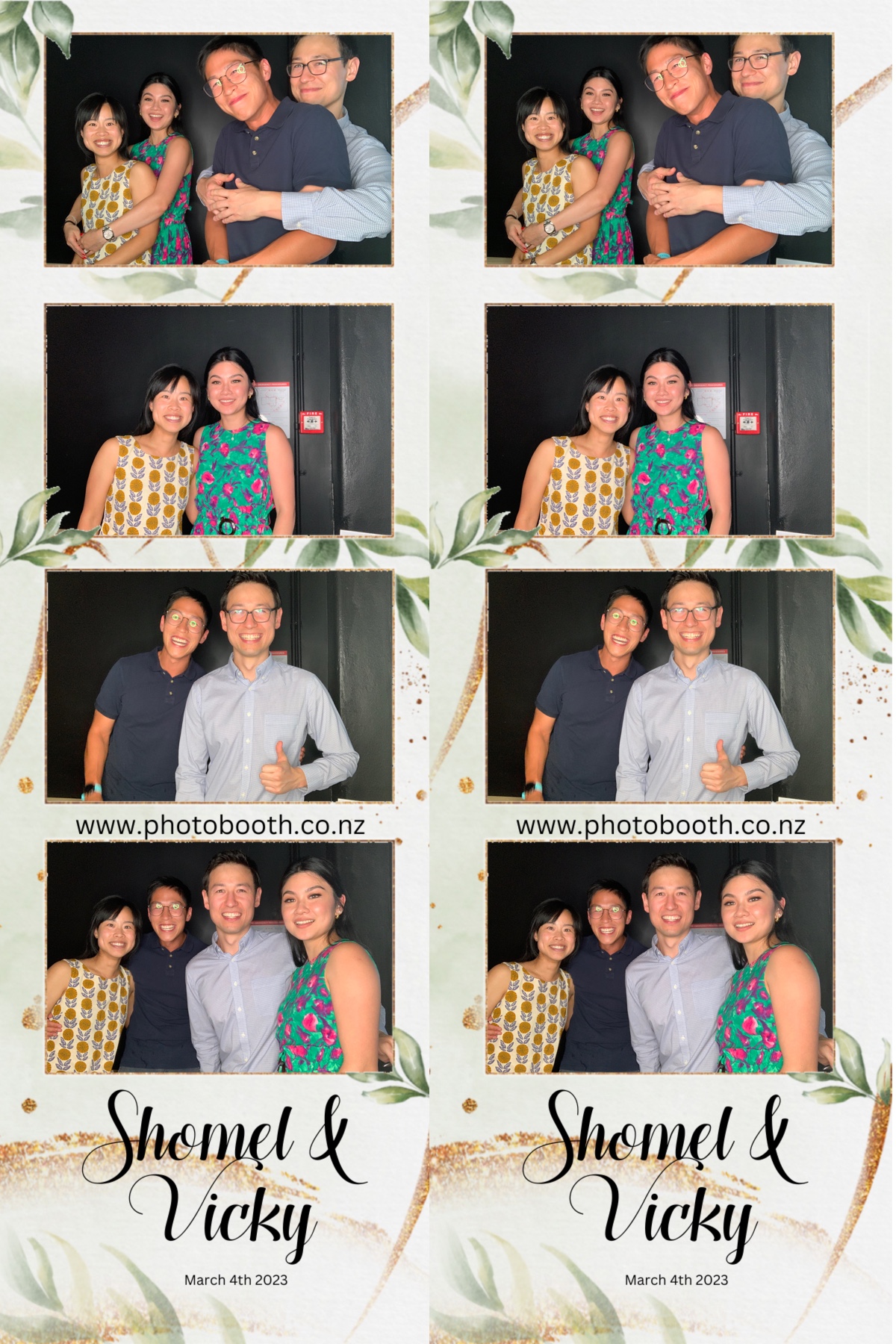 Shomel & Vicky's Wedding | View more photos from the event at gallery.photobooth.co.nz/u/SelfieCentral/Shomel-Vickys-Wedding