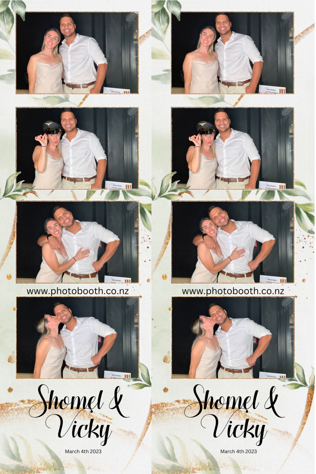 Shomel & Vicky's Wedding | View more photos from the event at gallery.photobooth.co.nz/u/SelfieCentral/Shomel-Vickys-Wedding