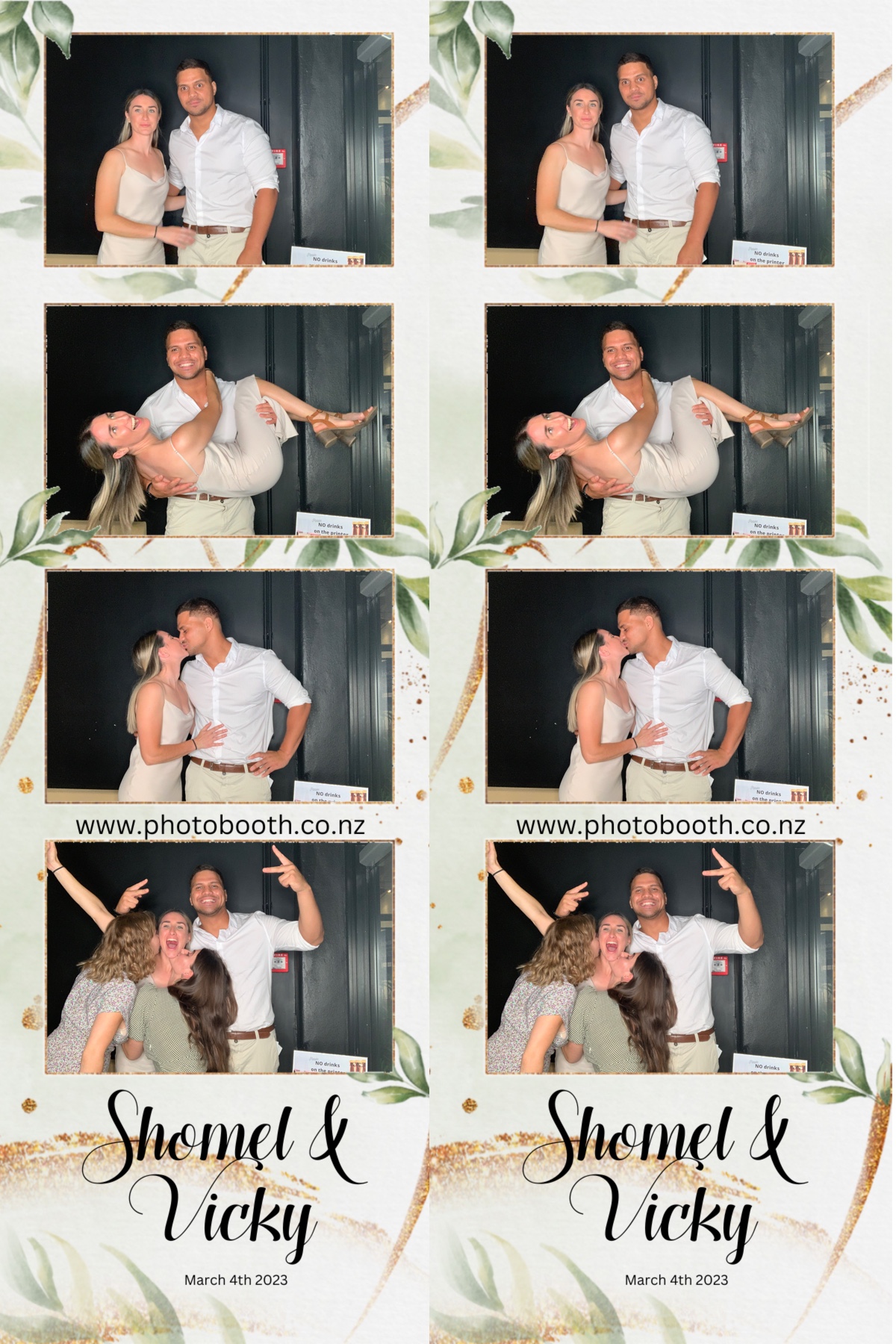 Shomel & Vicky's Wedding | View more photos from the event at gallery.photobooth.co.nz/u/SelfieCentral/Shomel-Vickys-Wedding