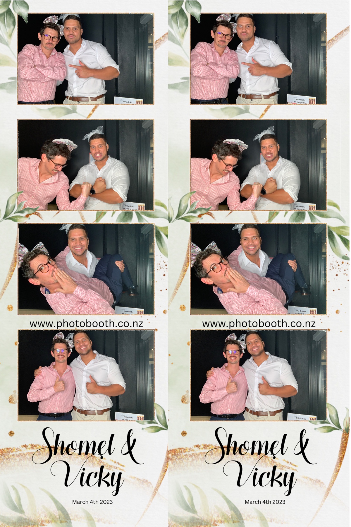 Shomel & Vicky's Wedding | View more photos from the event at gallery.photobooth.co.nz/u/SelfieCentral/Shomel-Vickys-Wedding