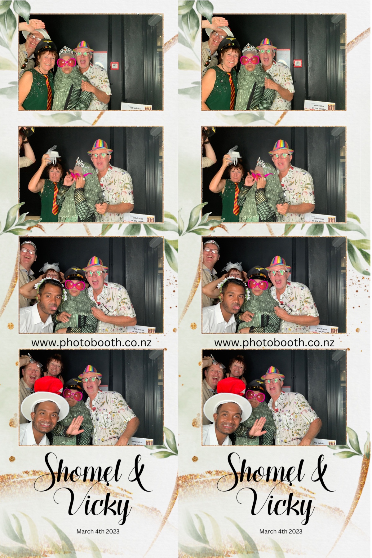 Shomel & Vicky's Wedding | View more photos from the event at gallery.photobooth.co.nz/u/SelfieCentral/Shomel-Vickys-Wedding