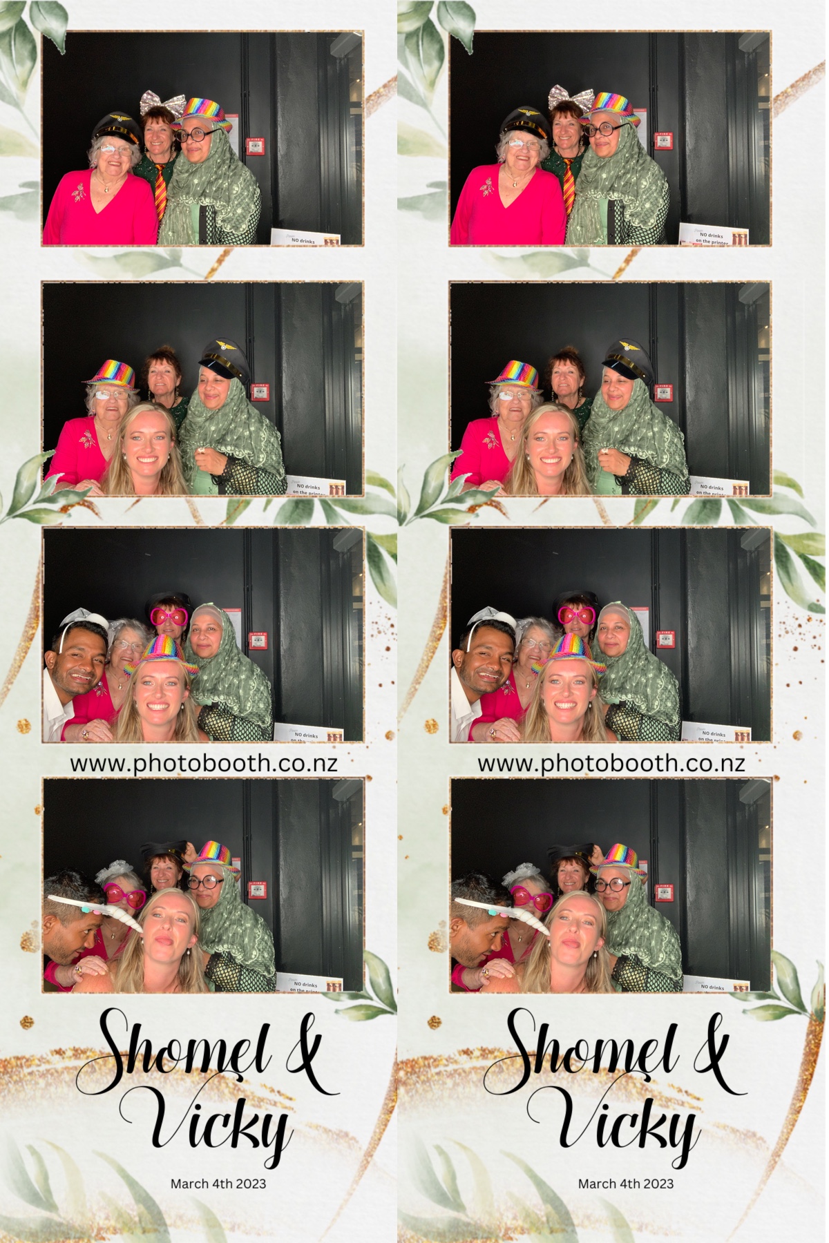 Shomel & Vicky's Wedding | View more photos from the event at gallery.photobooth.co.nz/u/SelfieCentral/Shomel-Vickys-Wedding