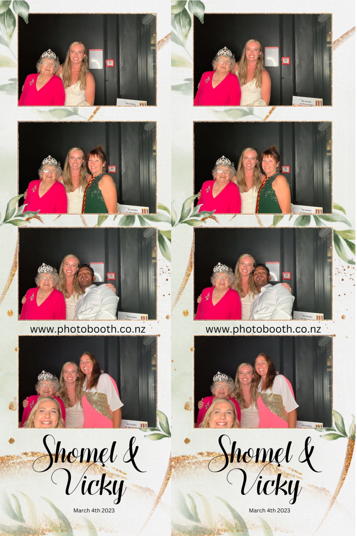 Shomel & Vicky's Wedding | View more photos from the event at gallery.photobooth.co.nz/u/SelfieCentral/Shomel-Vickys-Wedding