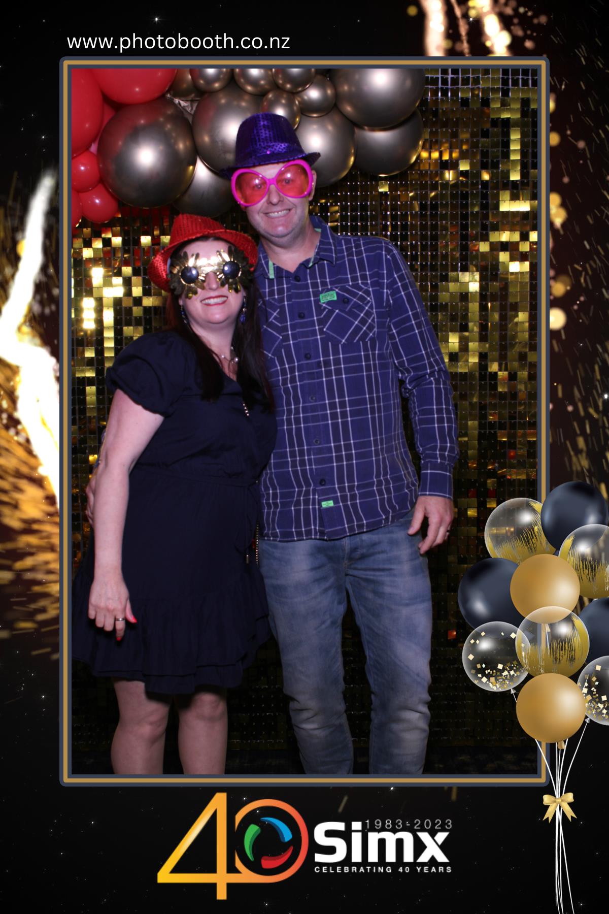 Simx 40th Year Celebration | View more photos from the event at gallery.photobooth.co.nz/u/SelfieCentral/Simx-40th-Year-Celebration