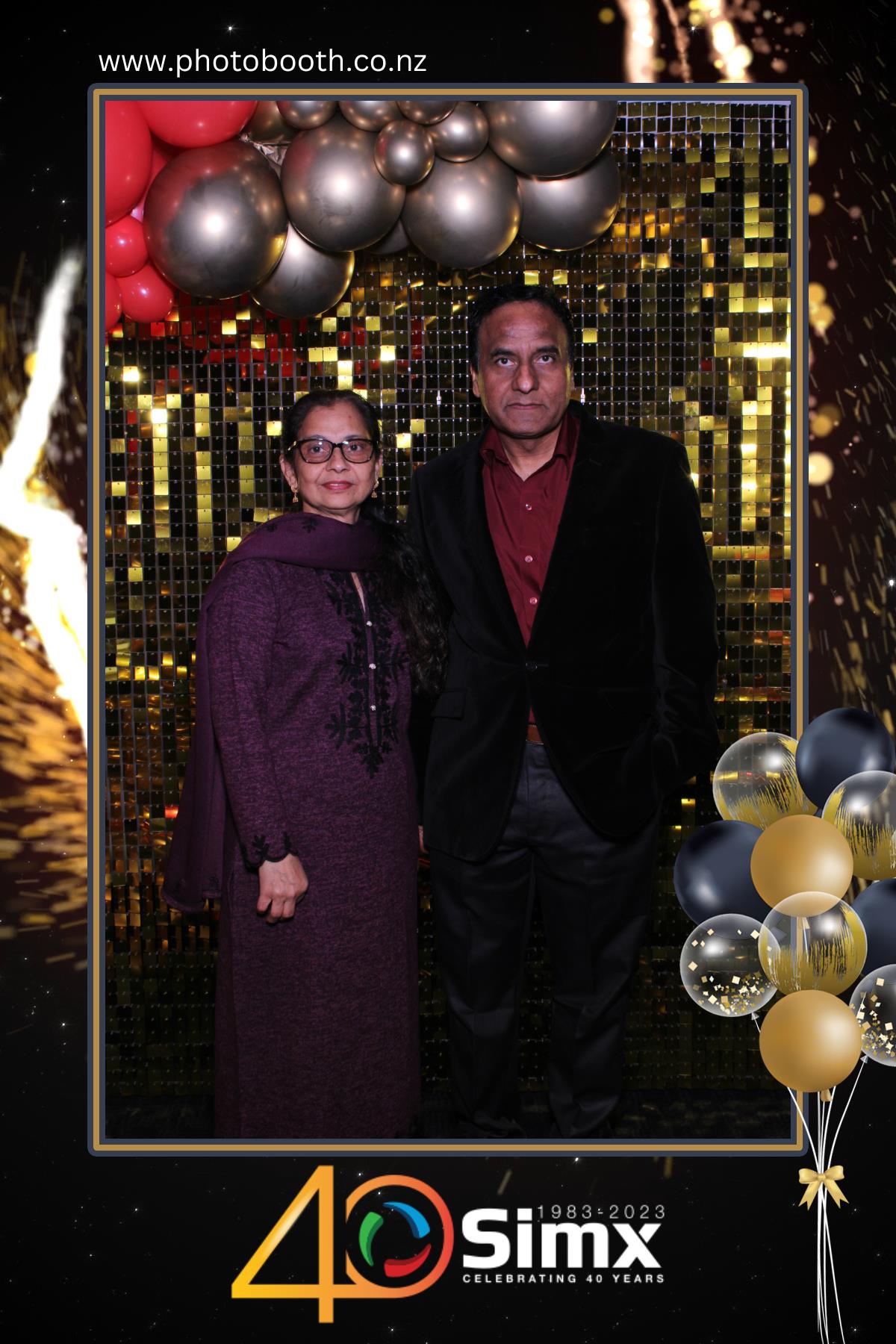Simx 40th Year Celebration | View more photos from the event at gallery.photobooth.co.nz/u/SelfieCentral/Simx-40th-Year-Celebration