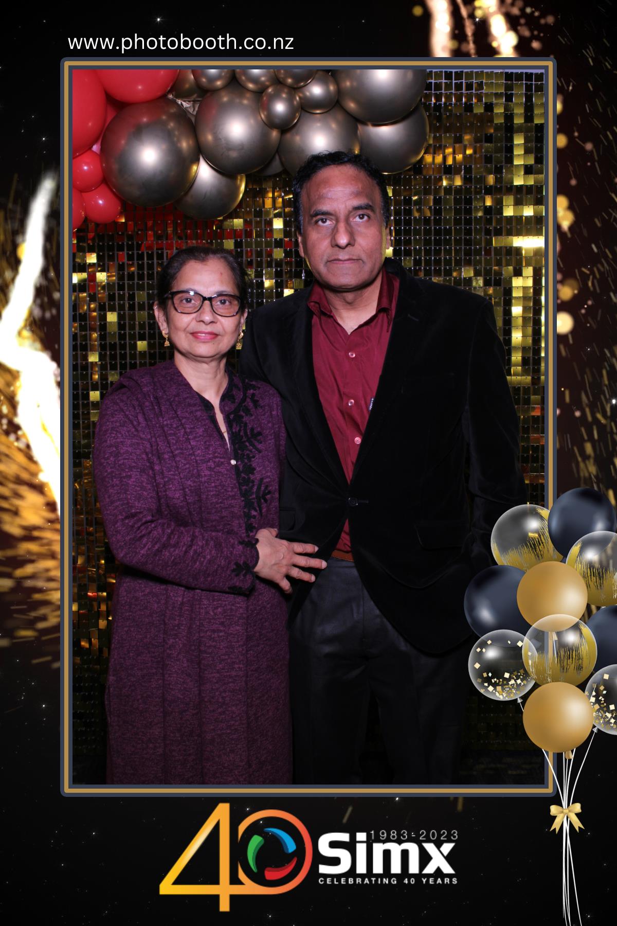 Simx 40th Year Celebration | View more photos from the event at gallery.photobooth.co.nz/u/SelfieCentral/Simx-40th-Year-Celebration