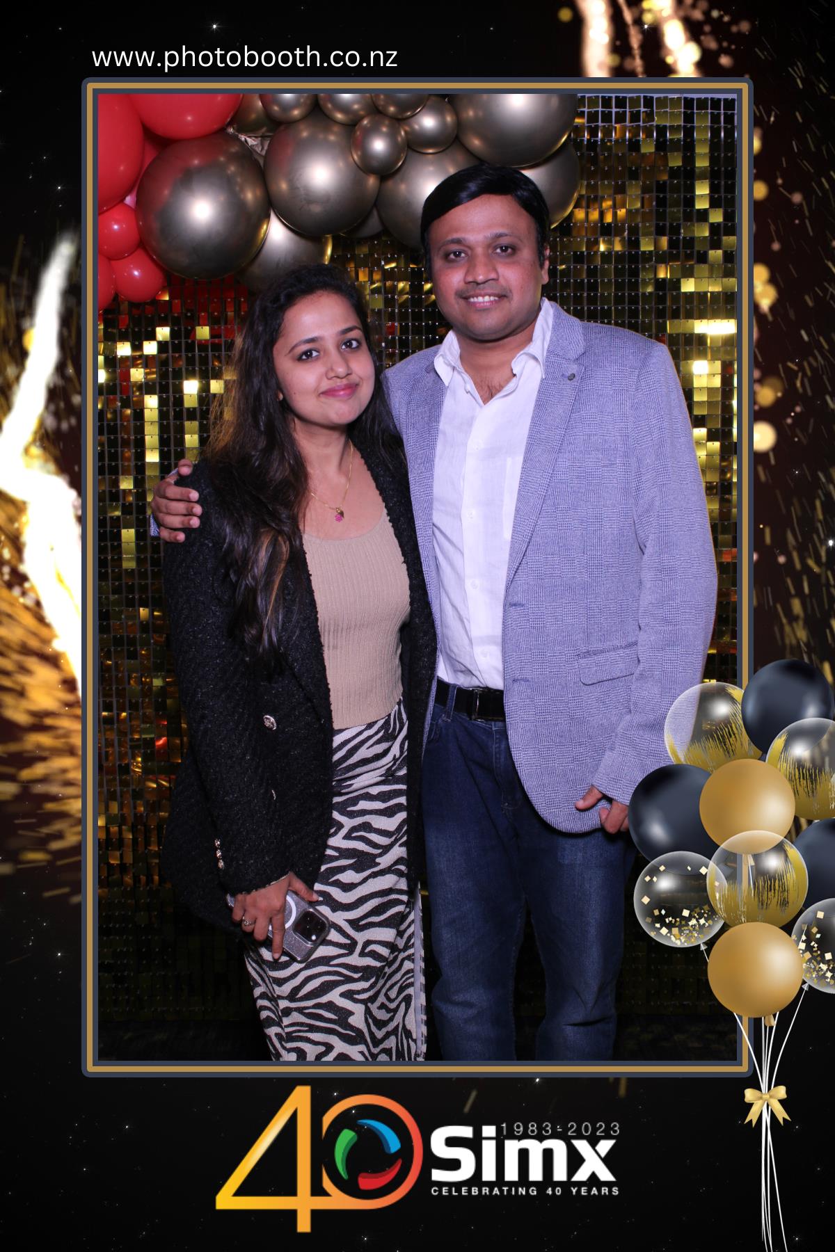 Simx 40th Year Celebration | View more photos from the event at gallery.photobooth.co.nz/u/SelfieCentral/Simx-40th-Year-Celebration