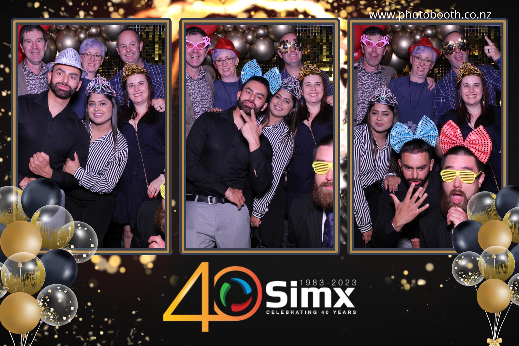Simx 40th Year Celebration | View more photos from the event at gallery.photobooth.co.nz/u/SelfieCentral/Simx-40th-Year-Celebration