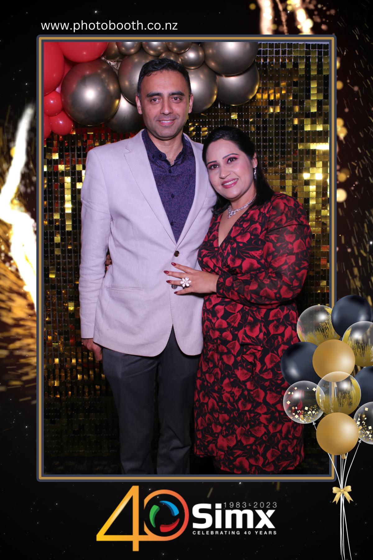 Simx 40th Year Celebration | View more photos from the event at gallery.photobooth.co.nz/u/SelfieCentral/Simx-40th-Year-Celebration